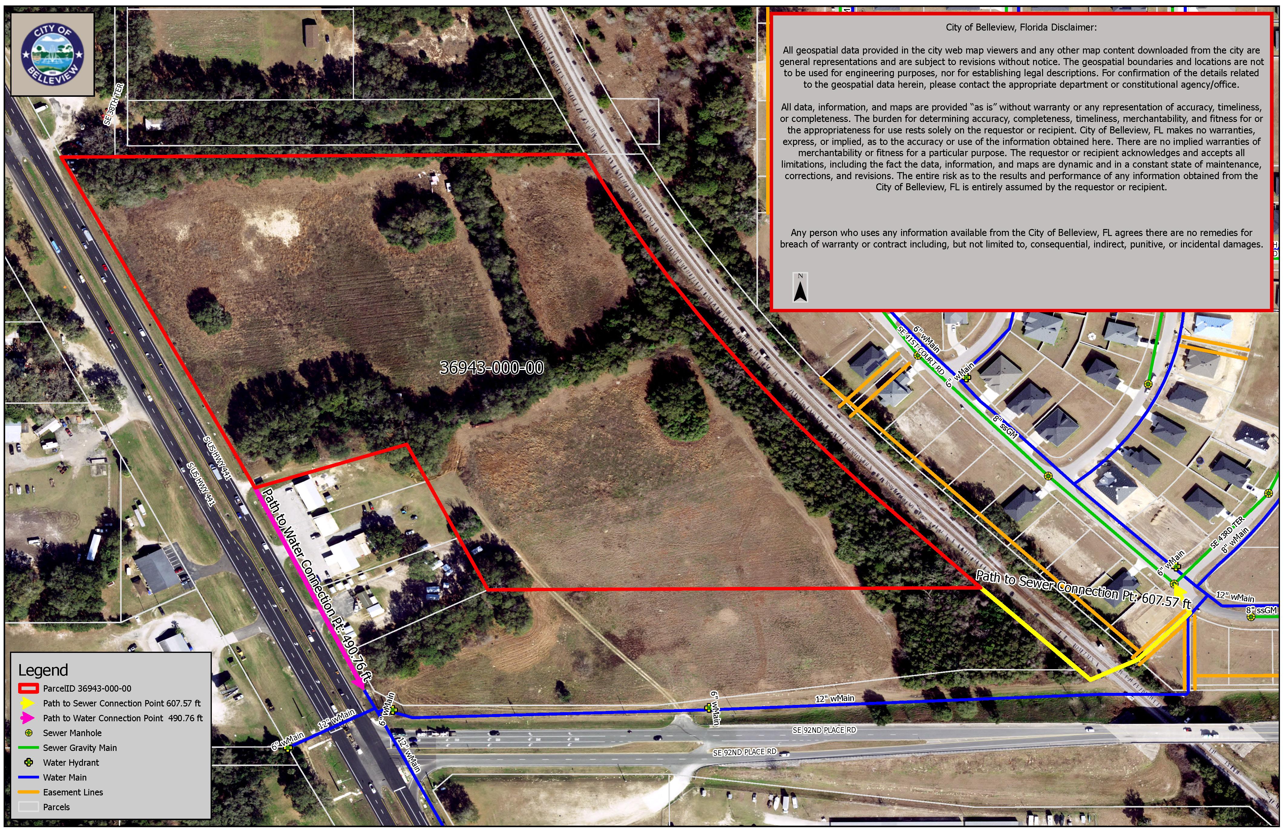 21.16 Acres on Hwy. 441, Ocala, FL. - Commercial District, Hwy. 441, Ocala, FL, Ocala, FL 34480
