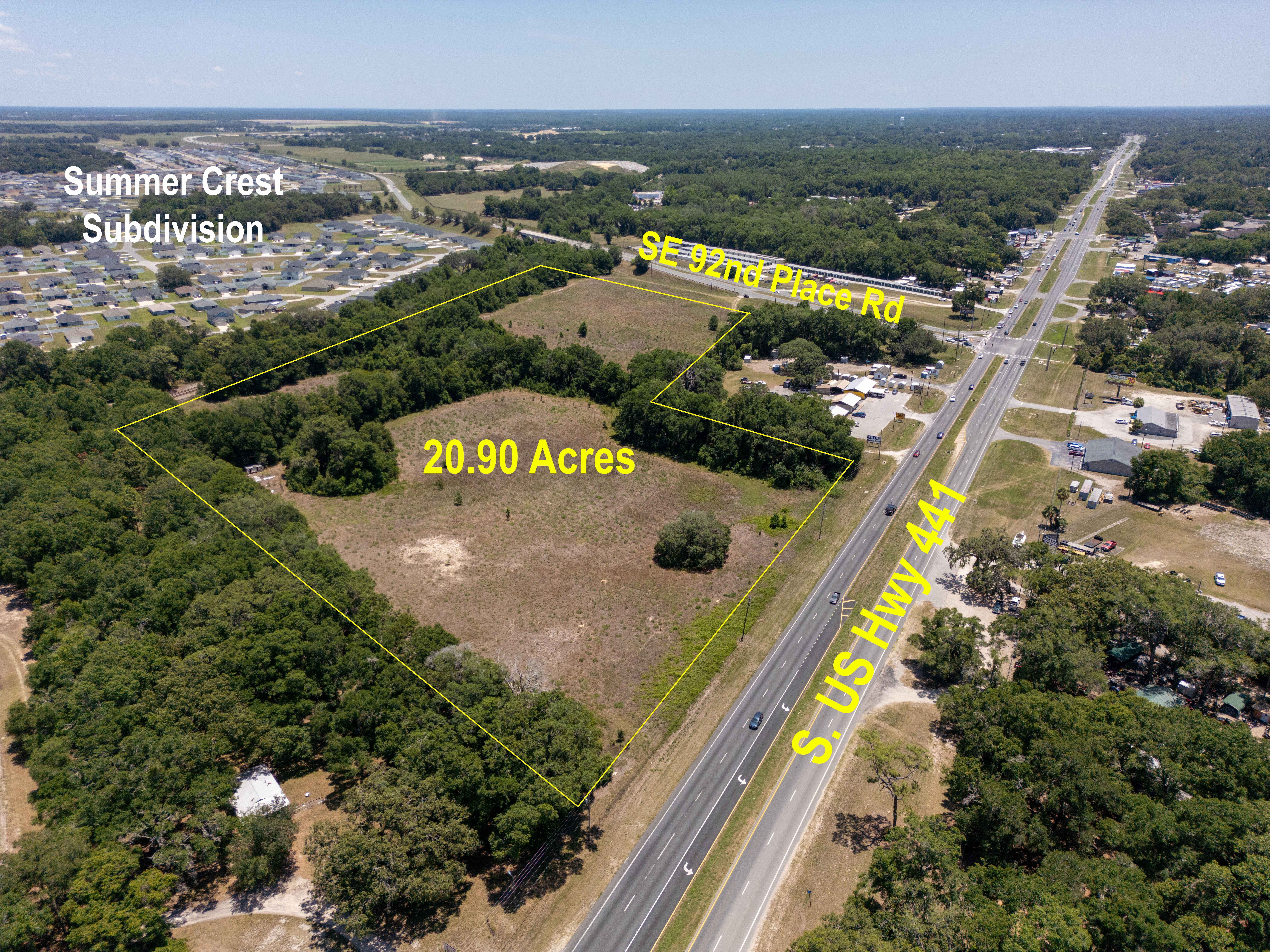 21.16 Acres on Hwy. 441, Ocala, FL. - Commercial District, Hwy. 441, Ocala, FL, Ocala, FL 34480