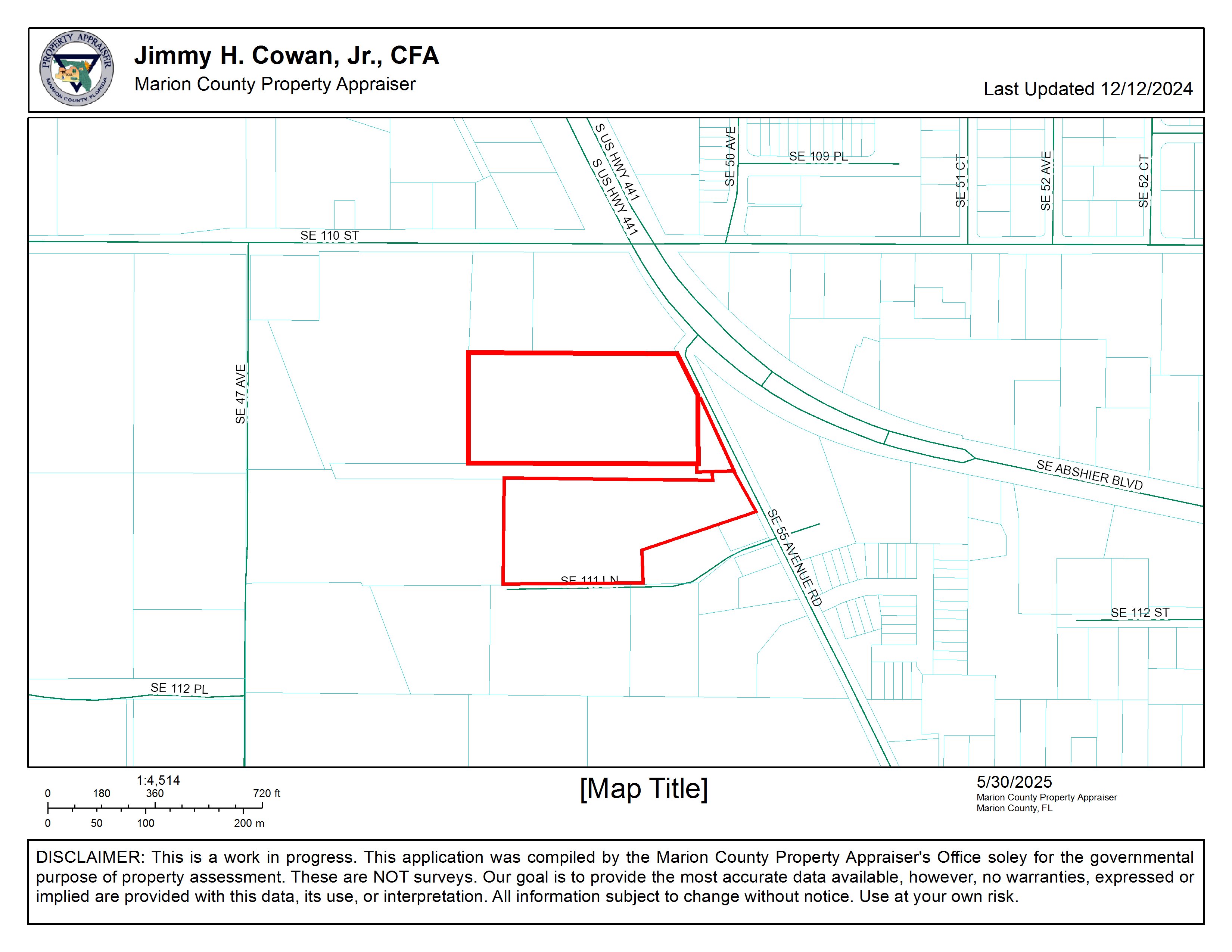 10.24 Acres Zoned B-2 in the City of Belleview, 11090 Southeast 55th Avenue Road, Belleview, FL 34420