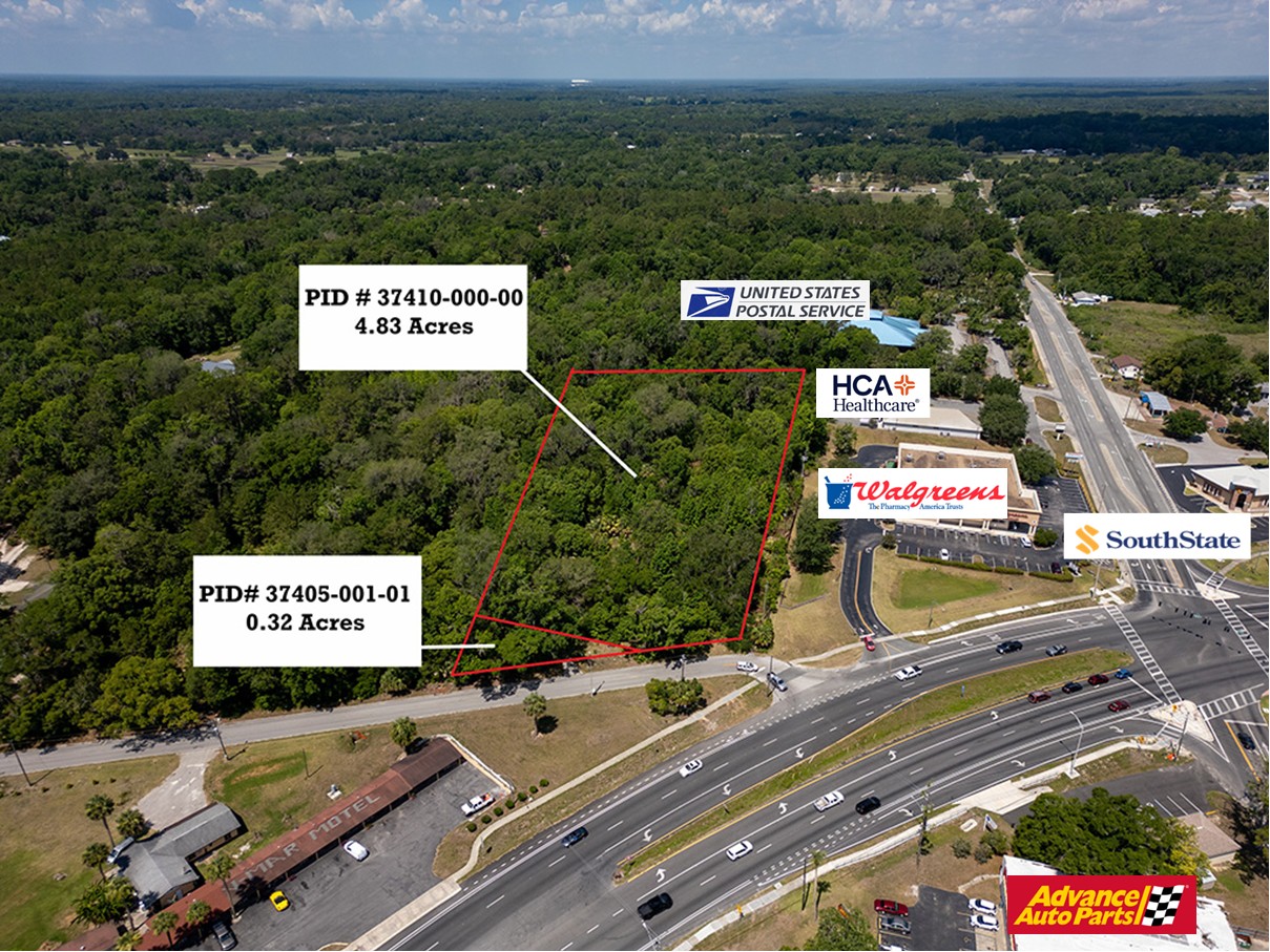 5.09 Acres Zoned B-2 in the City of Belleview, 11144 Southeast 55th Avenue Road, Belleview, FL 34420