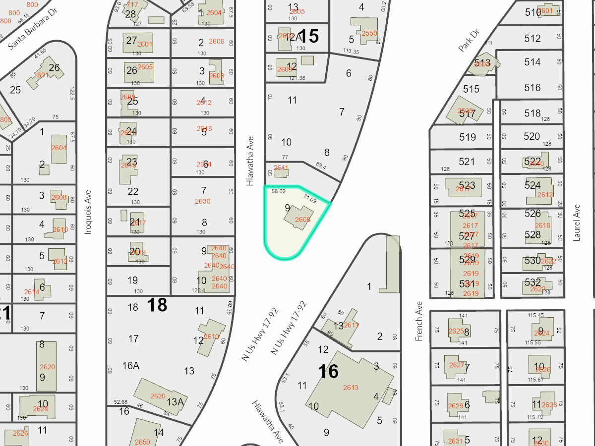 Multiple Parcel Listing , 2606 South Orlando Drive, Sanford, FL 32773