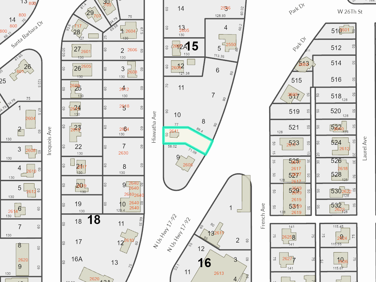 Multiple Parcel Listing , 2606 South Orlando Drive, Sanford, FL 32773