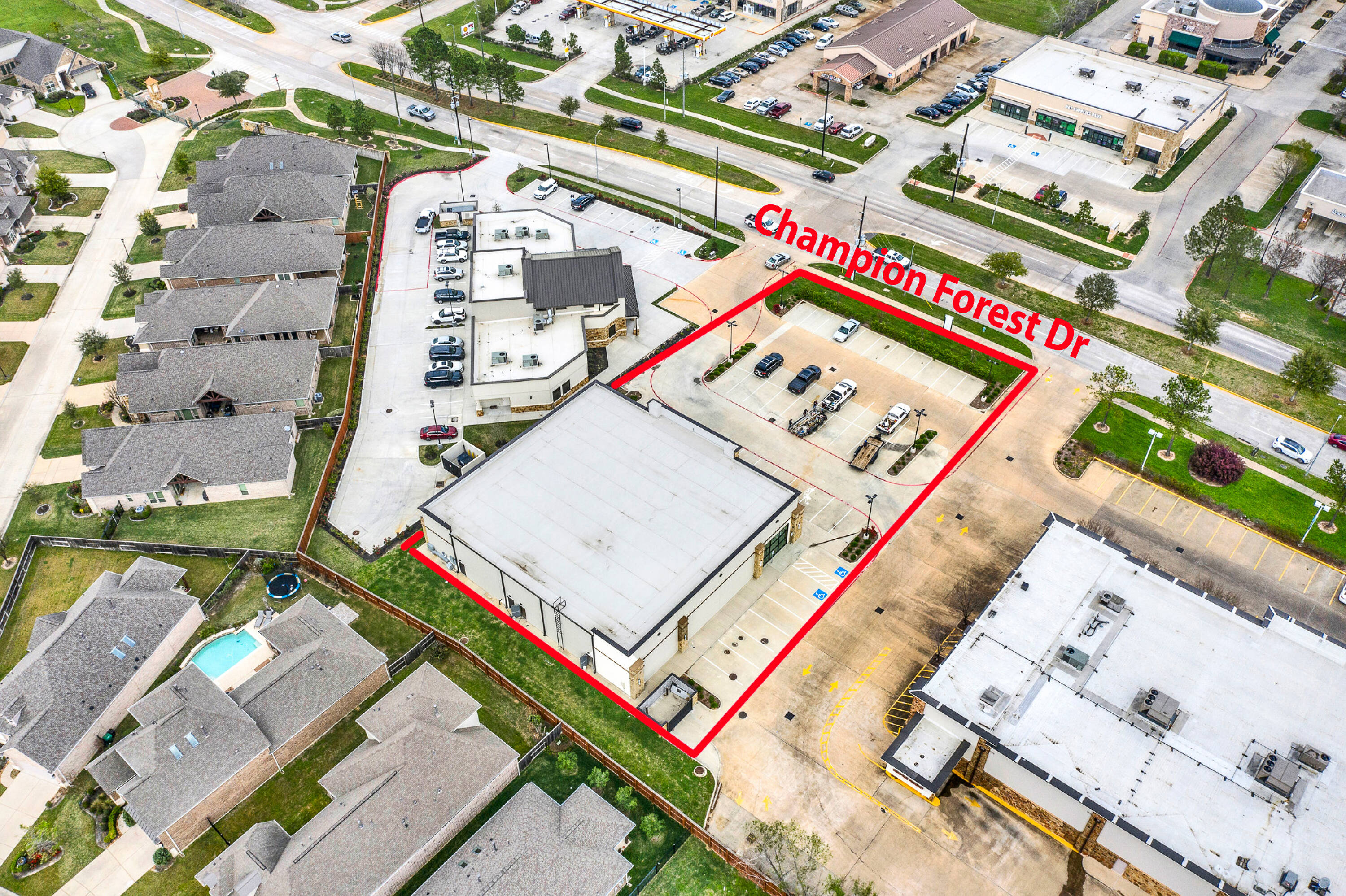 5,131 SF of Prime Retail Space Lease !, 18551 Champion Forest Drive, Spring, TX 77379