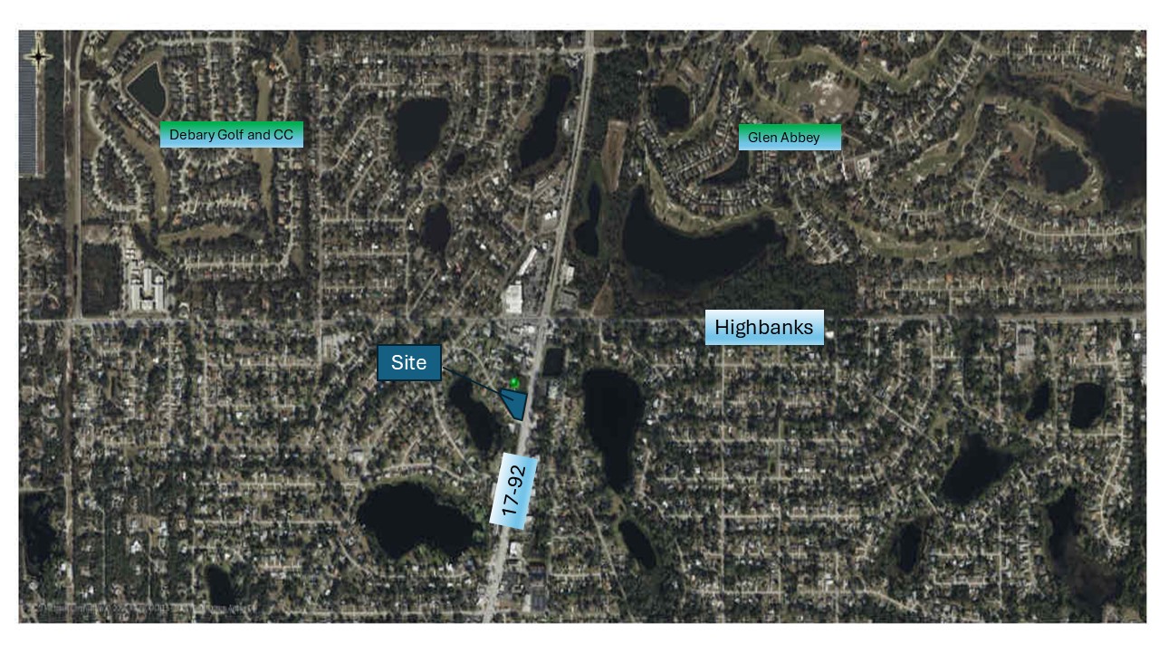 Debary Florida Development Site, 34 South Charles Richard Beall Boulevard, DeBary, FL 32713