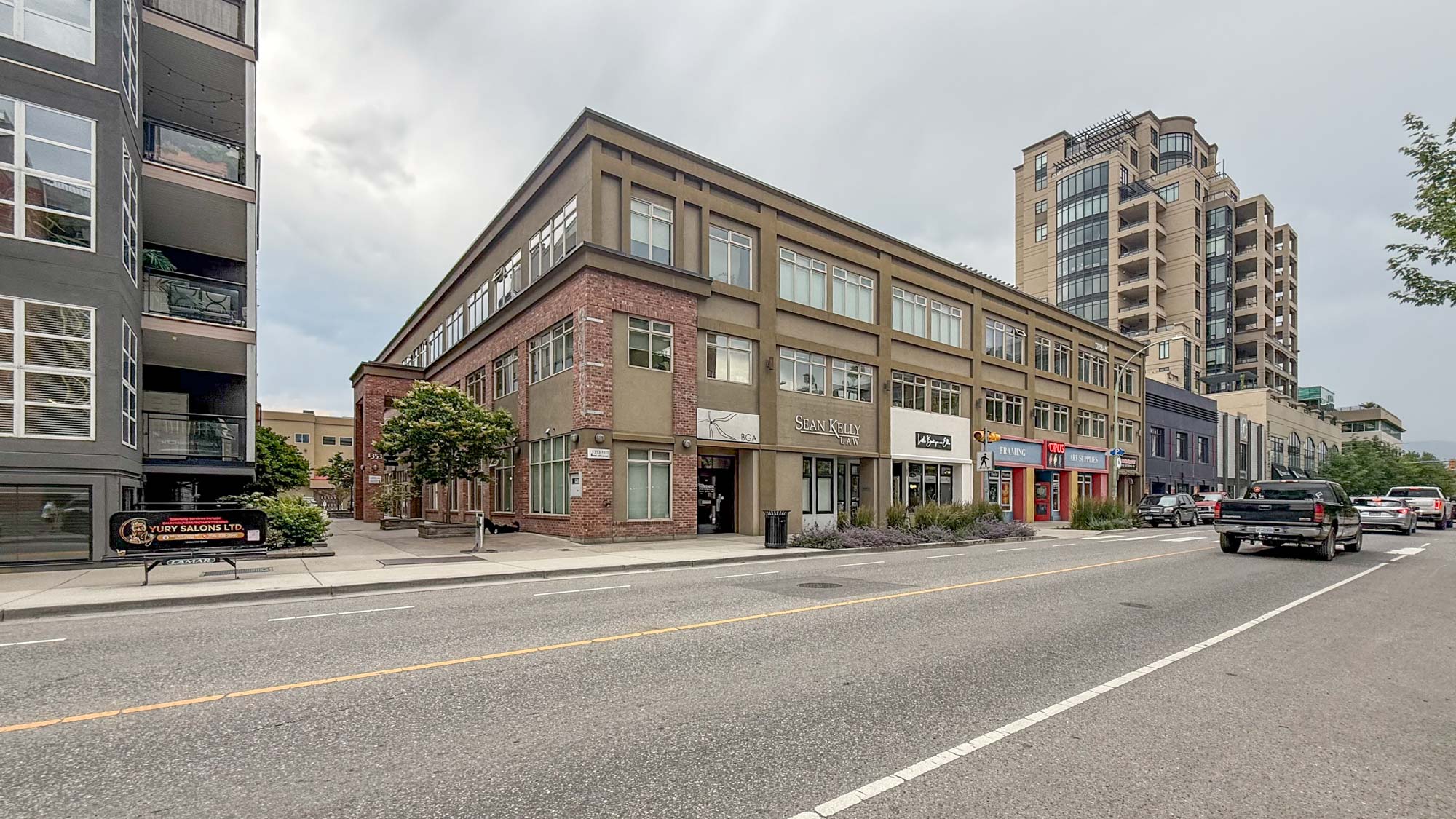 High profile commercial strata unit available in the heart of Kelowna’s Cultural District., 1357 Ellis Street, Kelowna, BC V1Y 1Z9, Canada