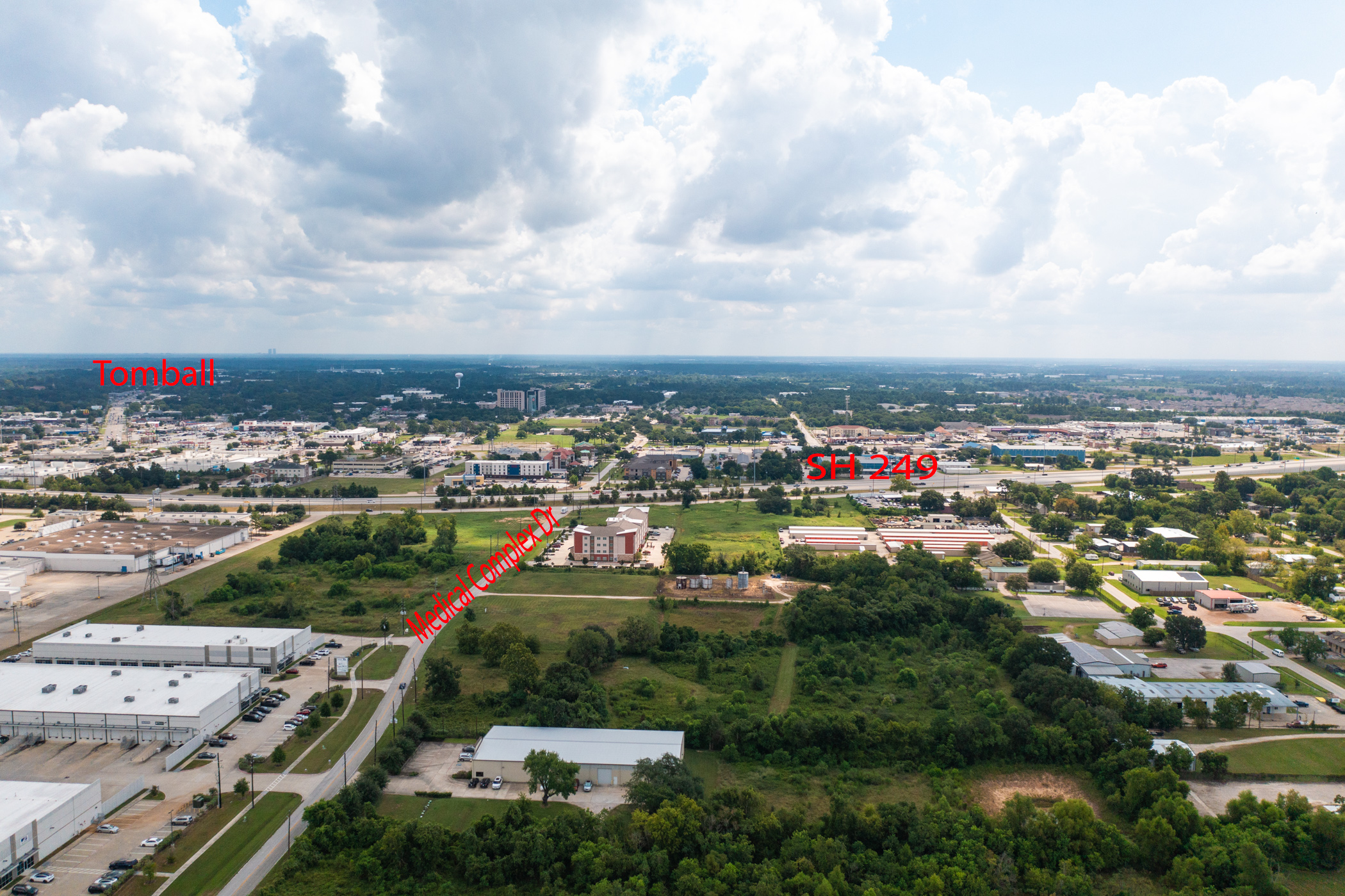 5 Acres Prime Industrial Land – Excellent Access & Favorable Development Conditions , 14615 Medical Complex Drive, Tomball, TX 77377