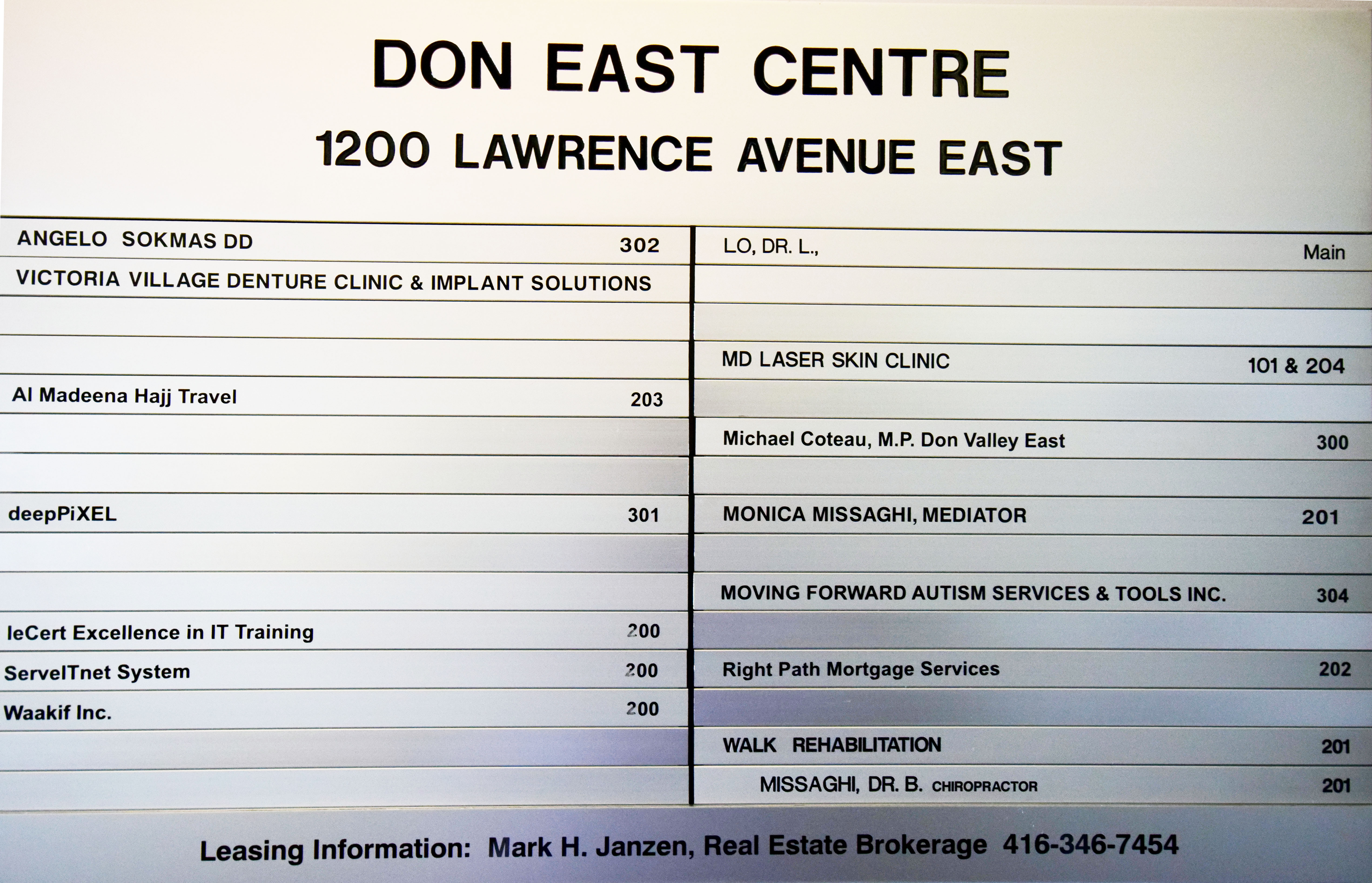 1200 Lawrence Avenue East, North York, ON M3A 1E1, Canada