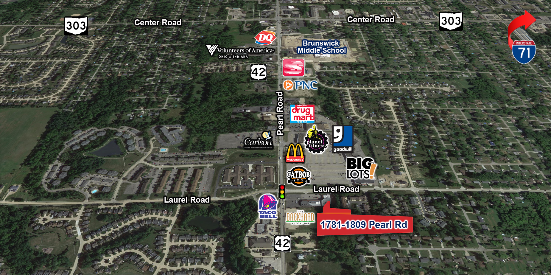 1781-1809 Pearl Road, Brunswick, OH 44212