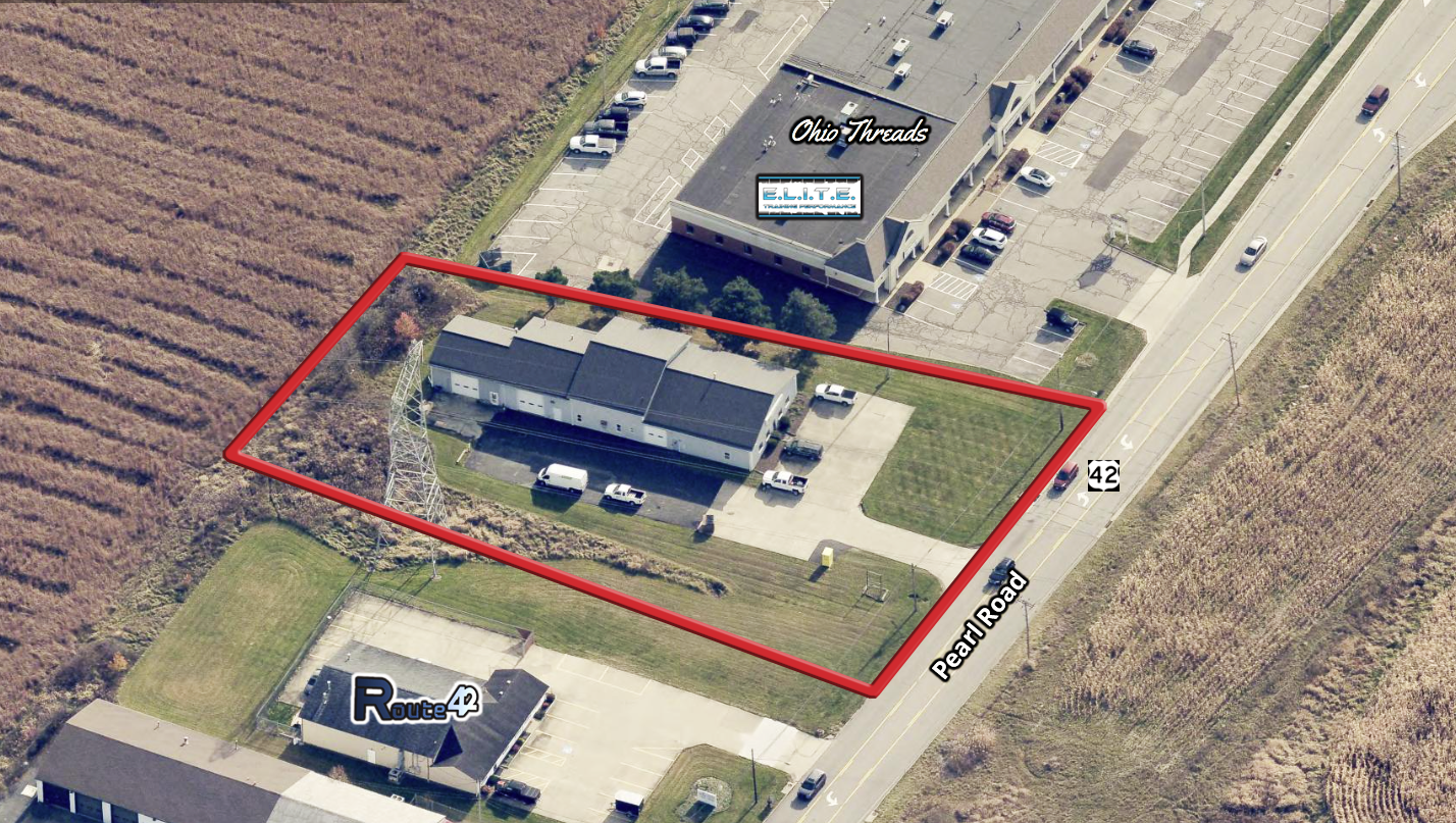 Freestanding Industrial-Showroom Building in Medina Twp, 3683 Pearl Road, Medina, OH 44256