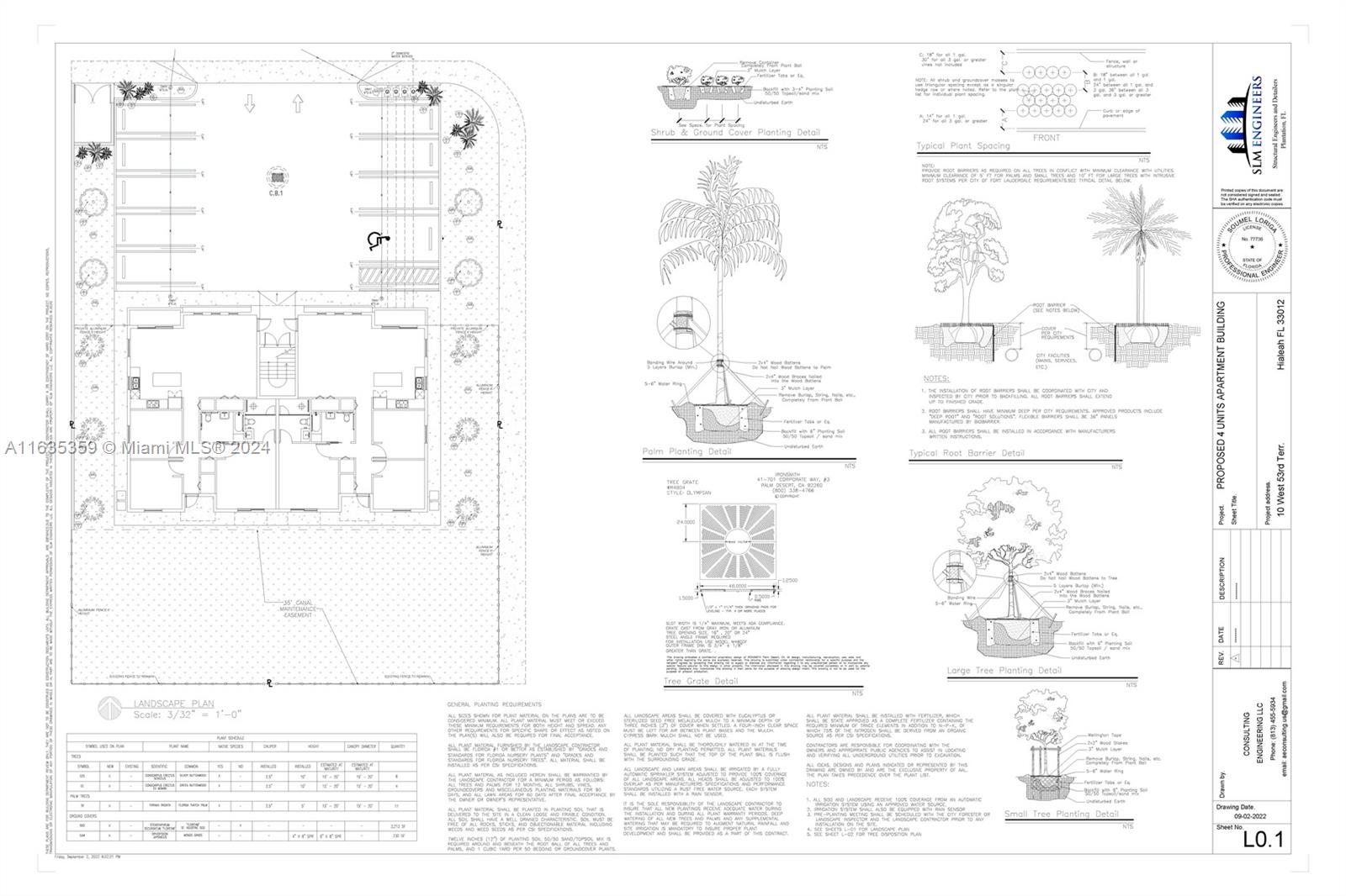 Hialeah Multifamily development site, 10 West 53rd Terrace, Hialeah, FL 33012