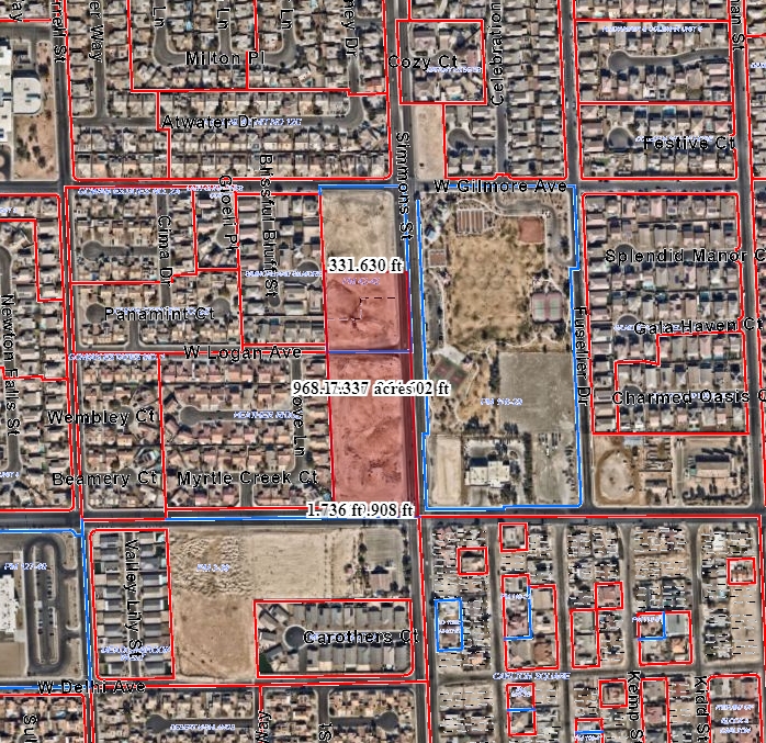 Medium density Residential Land /Simmons & Gowan 7.5 Gross Acres 