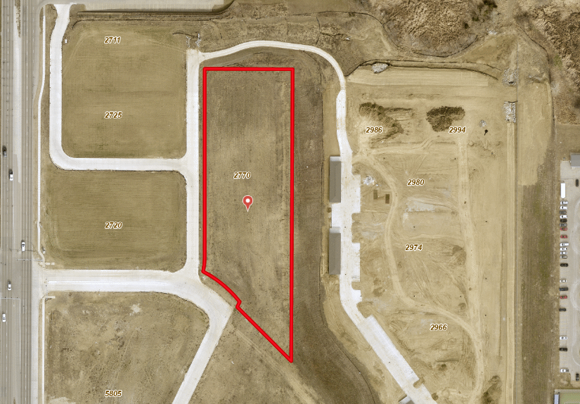 Commerical Land For Sale, 2770 Enterprise Drive, Lincoln, NE 68504