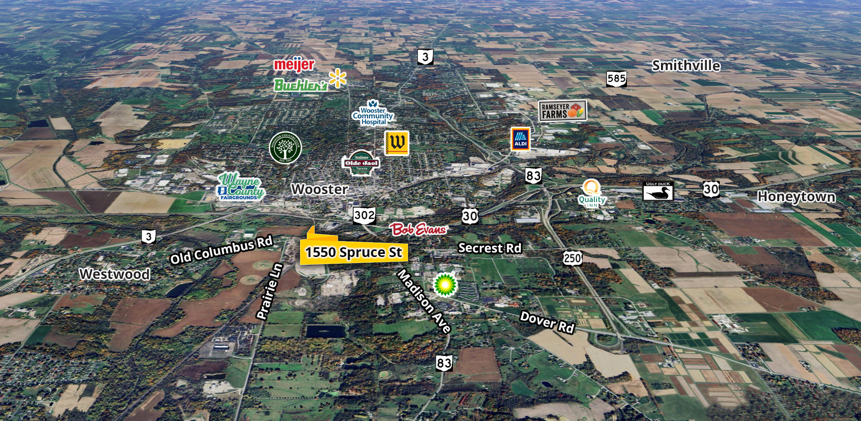 1550 Spruce Street, Wooster, OH 44691