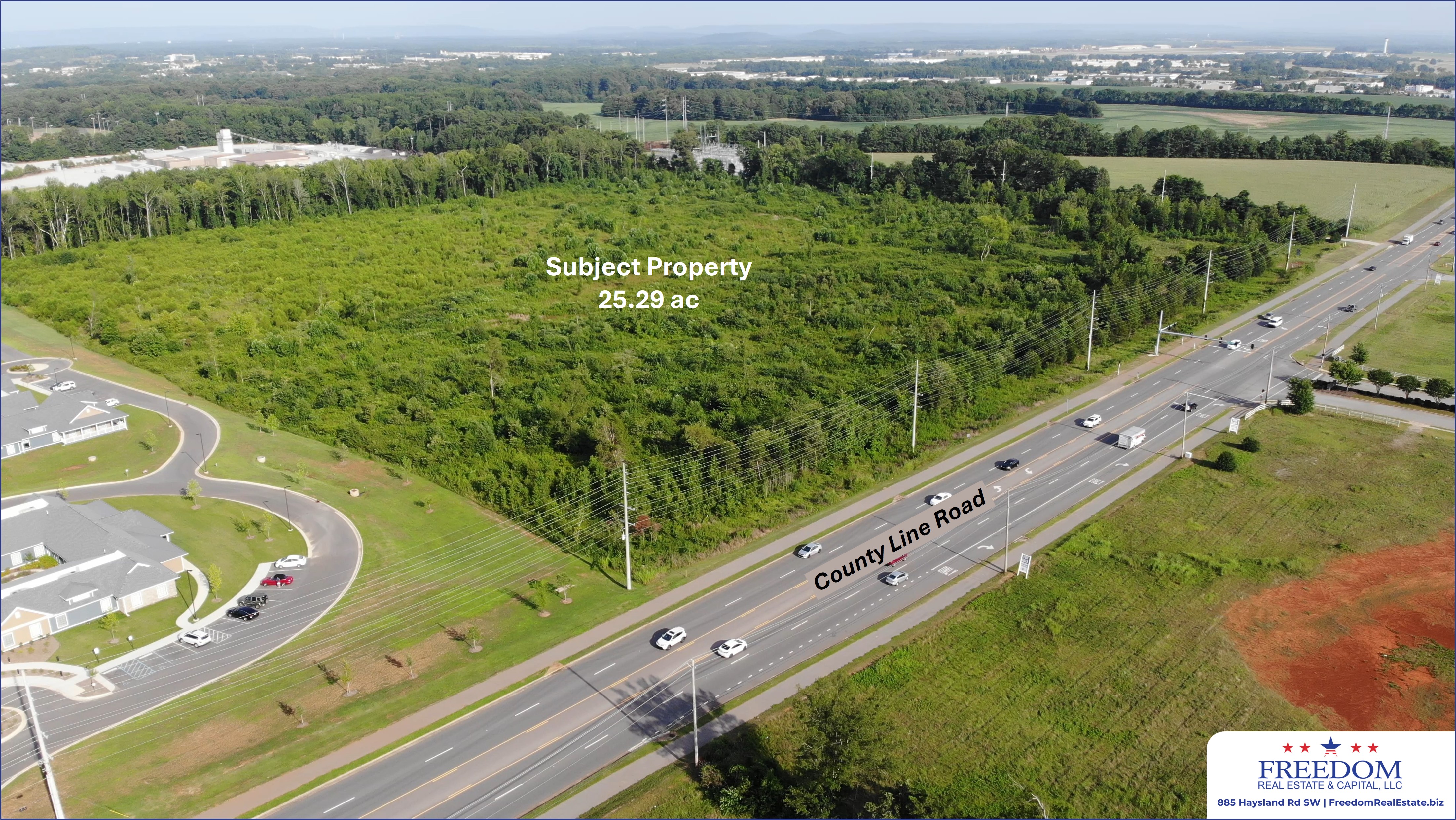 Madison - 25.29 AC - County Line Road