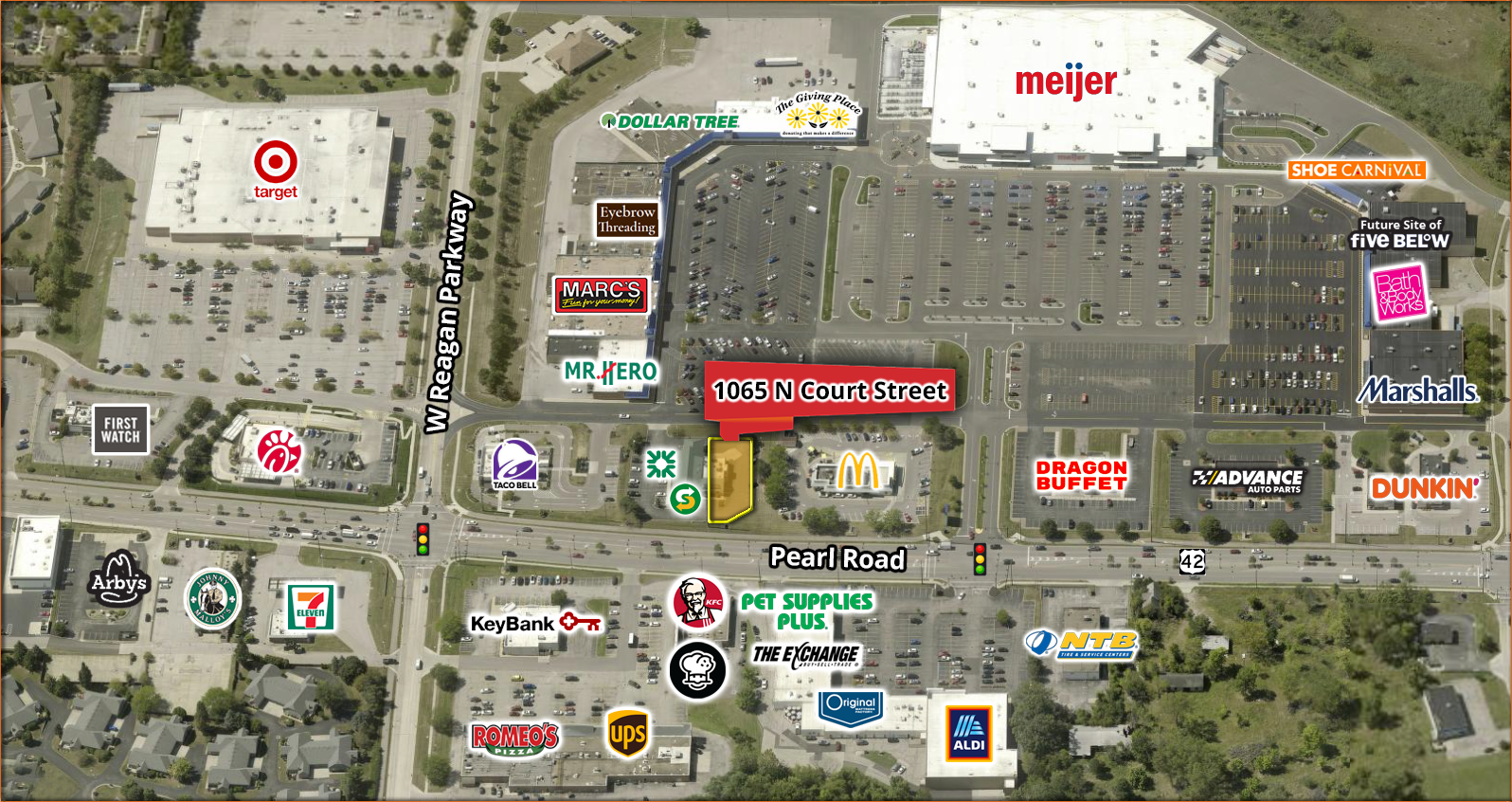 End-Cap Retail, High Visibility for Lease