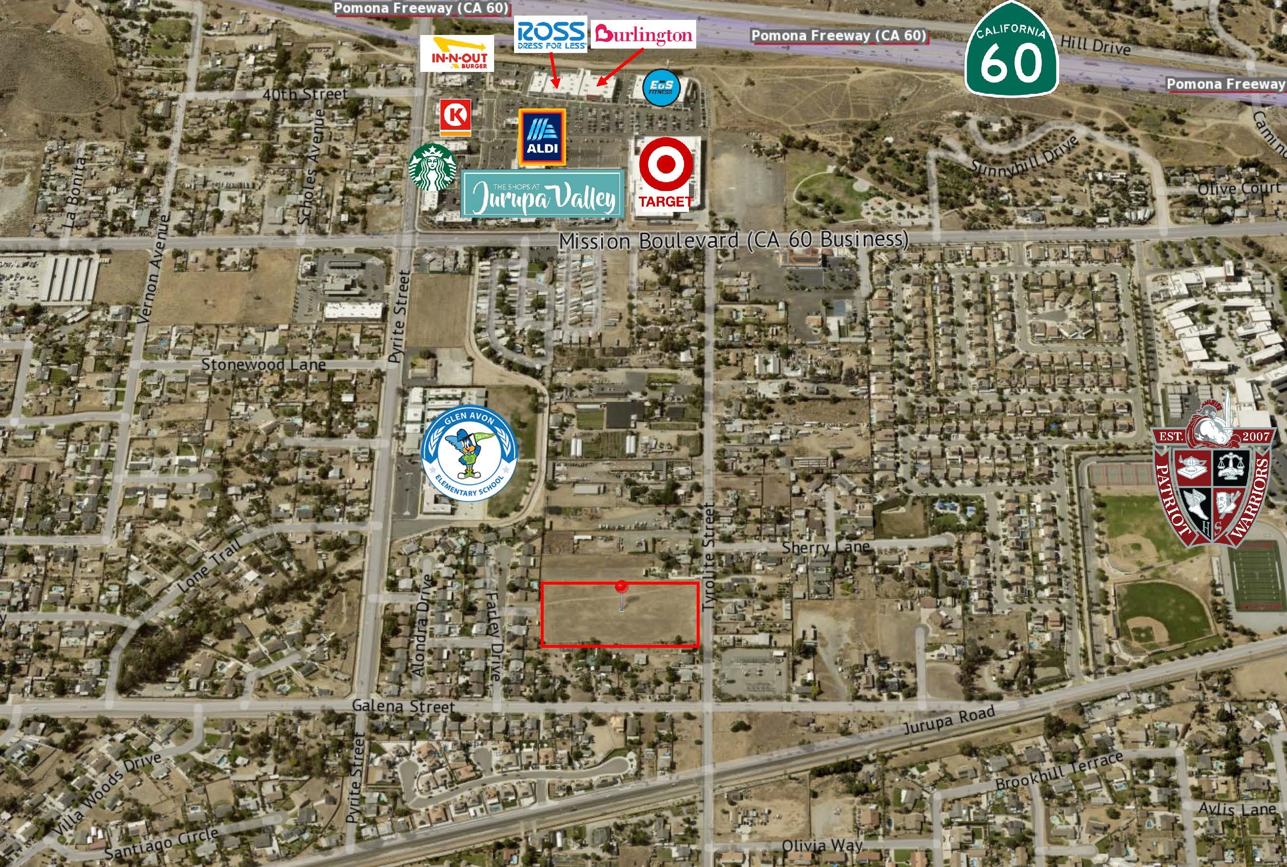 4.8 acres at 4511 Tyrolite Street