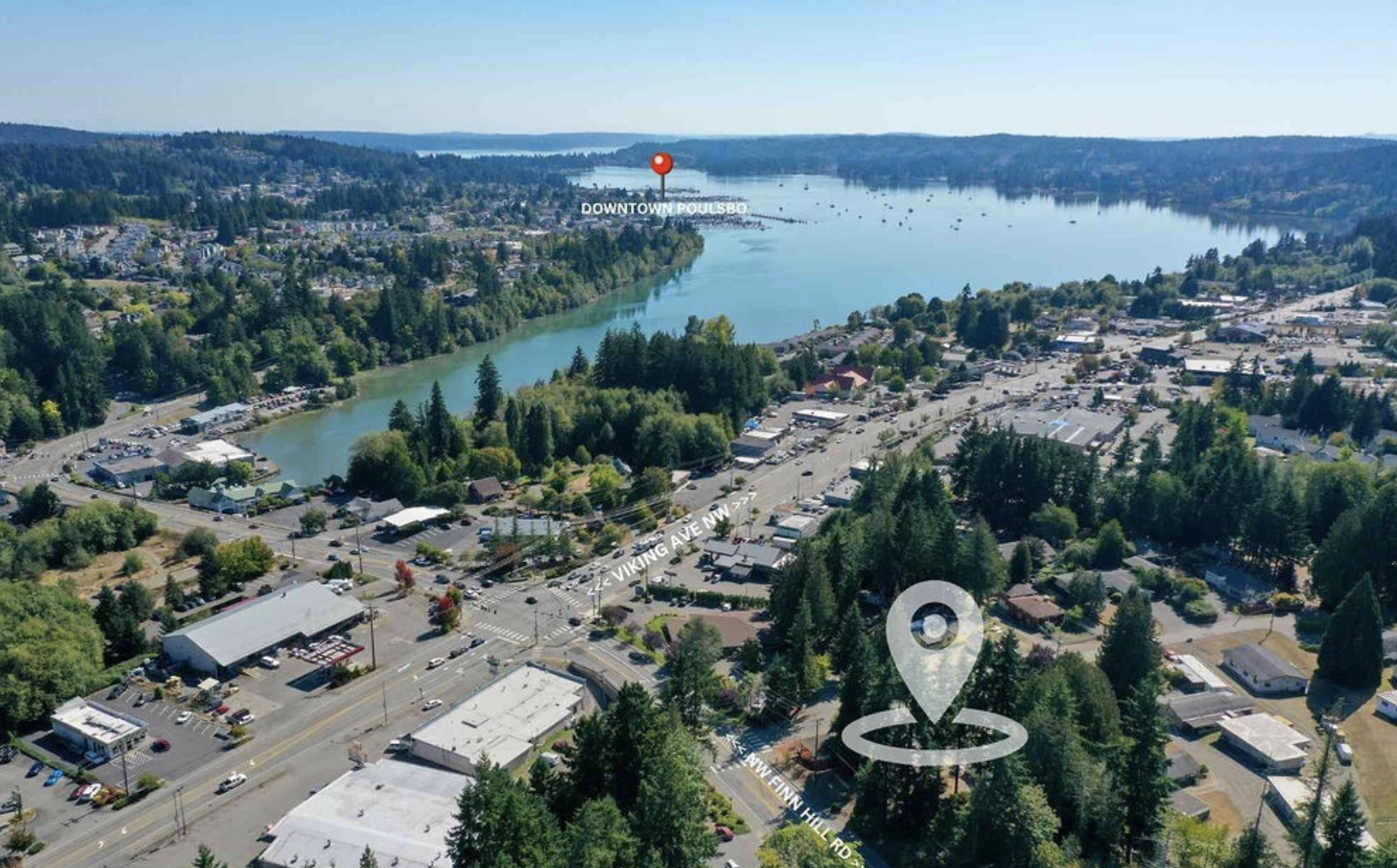 3 parcels - 4 buildings -  C-2 Zoning - Poulsbo