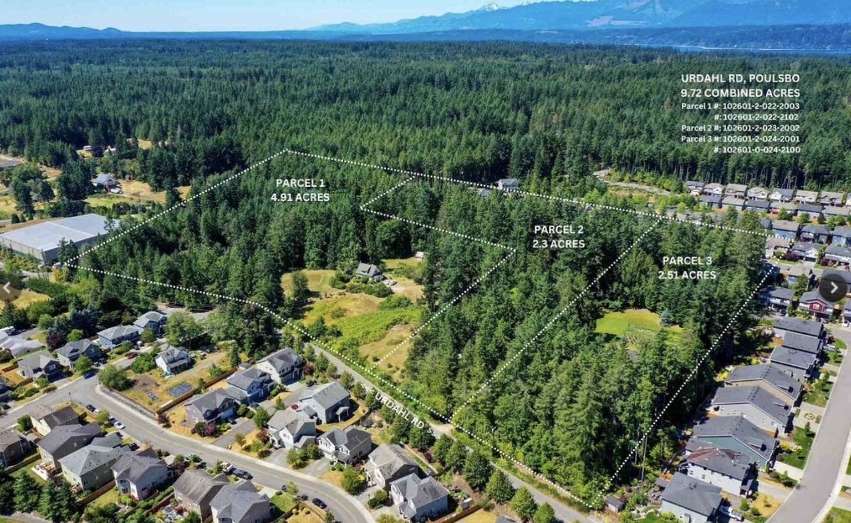 Poulsbo - 9.72- acre Res Development Opportunity