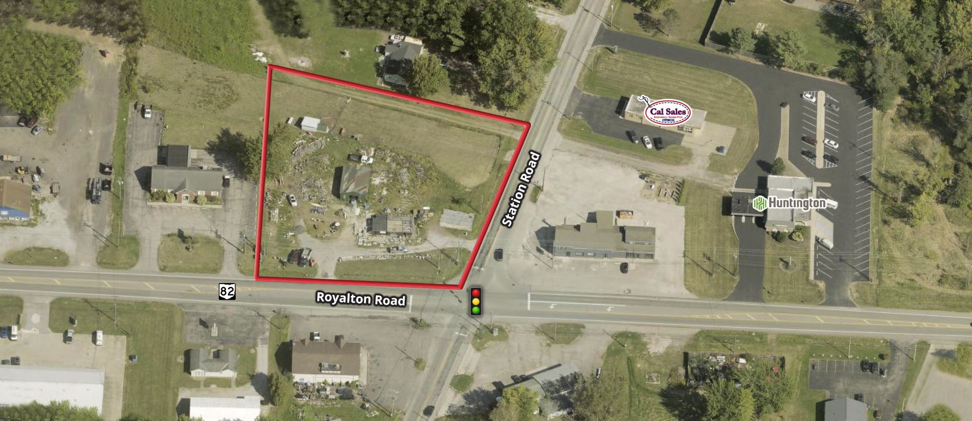 Land Available at Traffic Light 