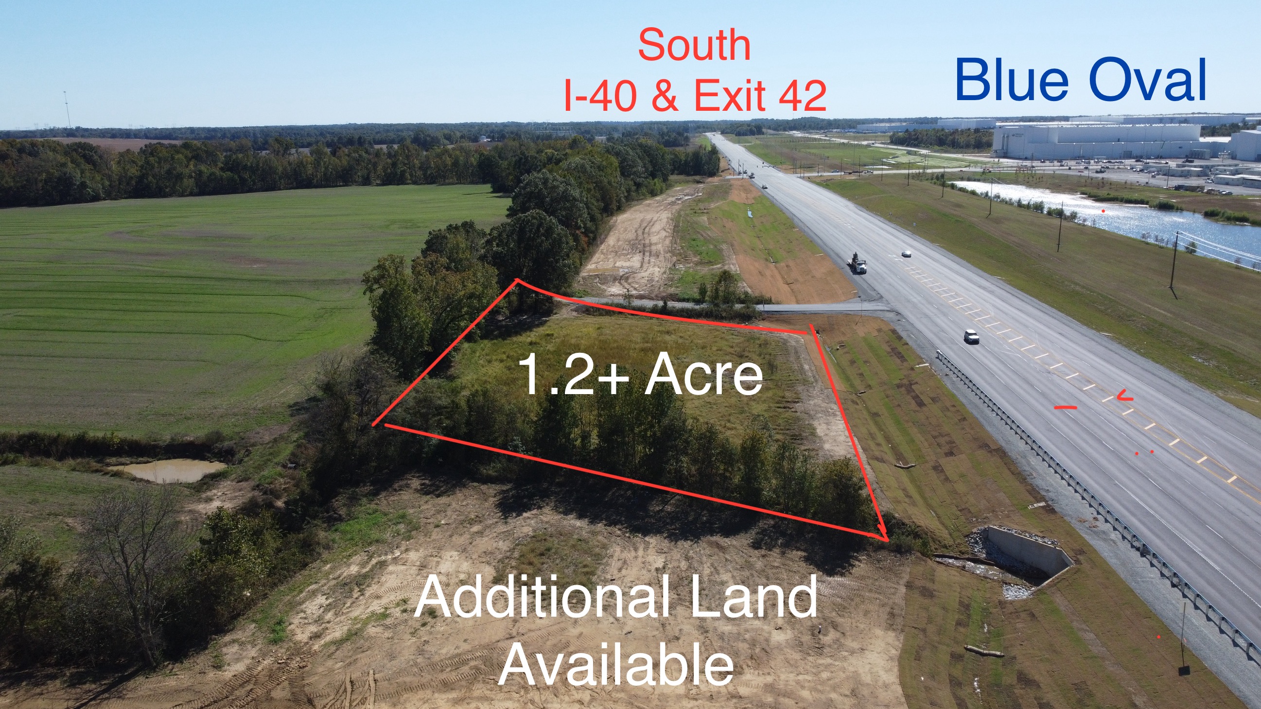 0 Hwy 222 - 1.24 Acres - Across from Ford Blue Oval , Stanton, TN 38069