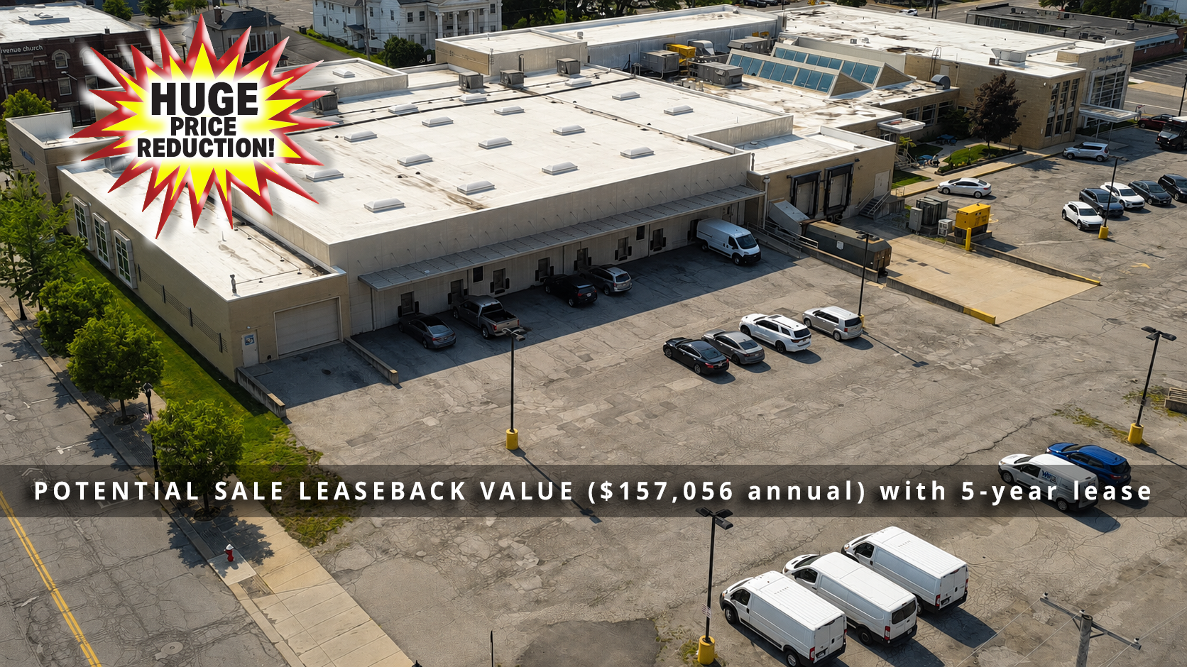 Rare Office/Industrial Building with Seller Leaseback Potential