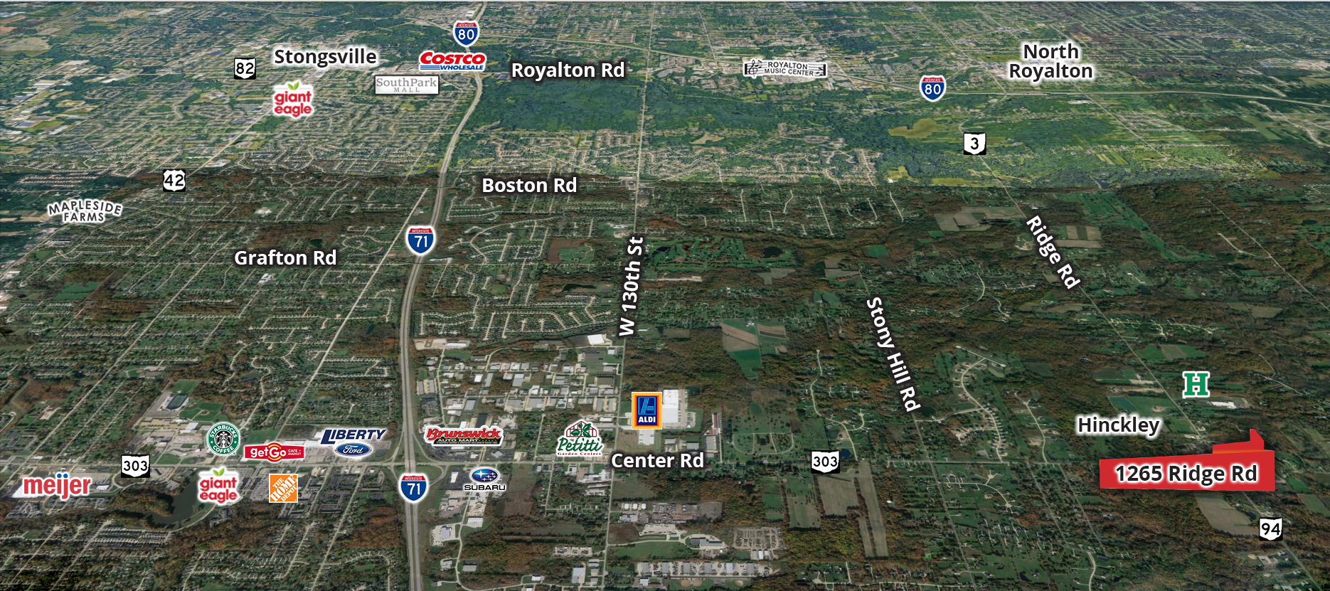 1265 Ridge Road, Hinckley, OH 44233