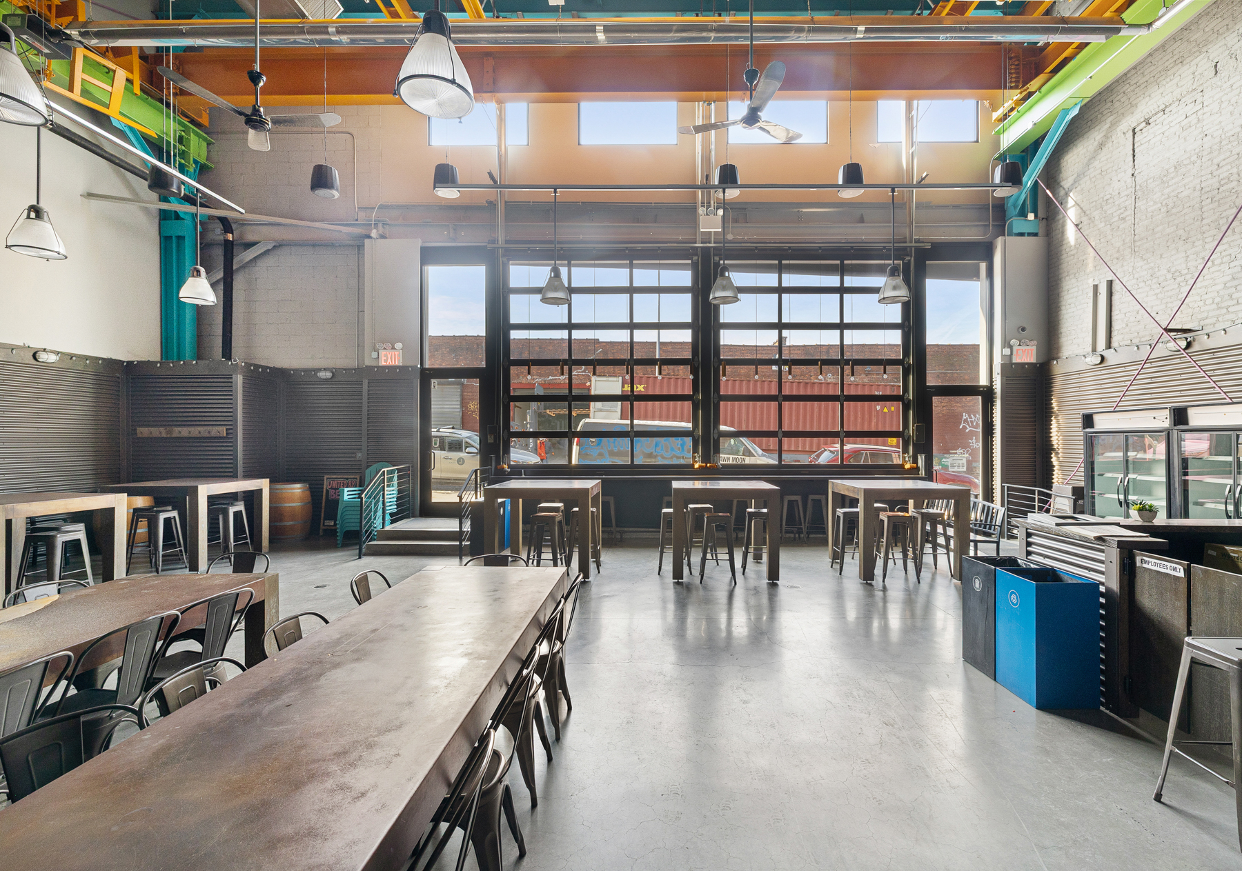 Rare Turnkey 15,000sf Brewery + Taproom | 35’ Ceilings | Sunset Park Brooklyn