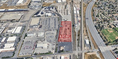6.97 AC of M-1 Zoned Gated Yard Space with 3,690 SF Building For Lease