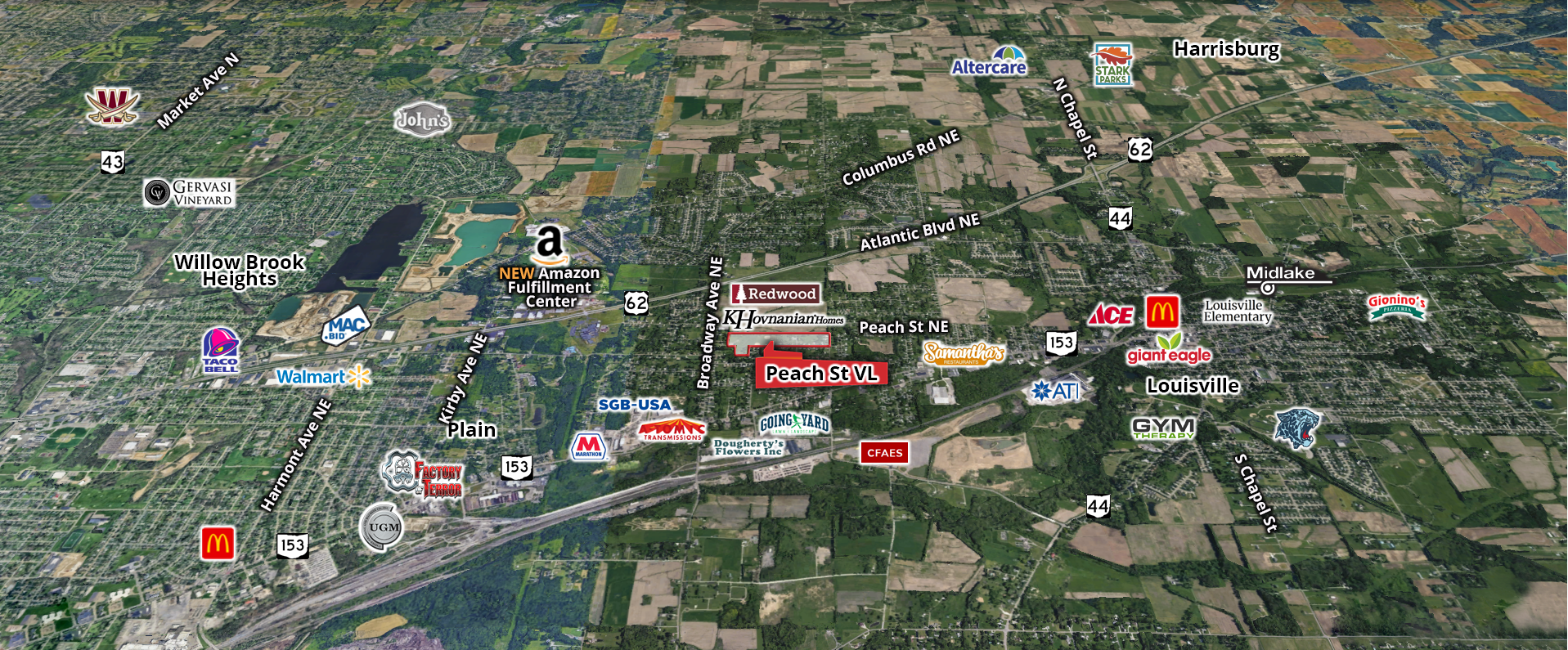 Peach Street Northeast, Louisville, OH 44641