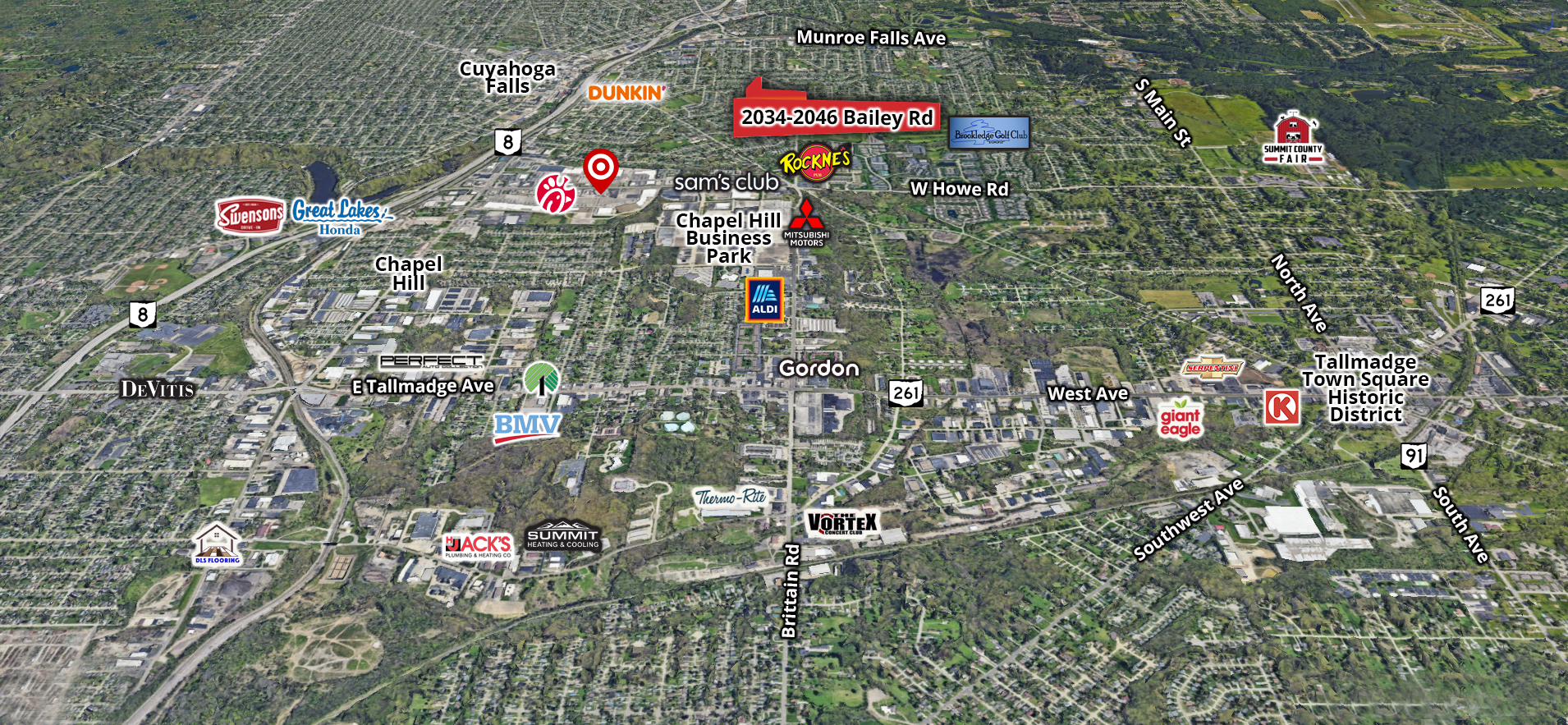 2034-2046 Bailey Road, Cuyahoga Falls, OH 44221