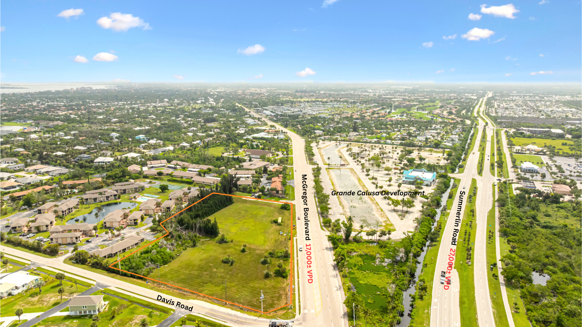4.3± Acre Commercial Development Opportunity on McGregor Blvd | Fort Myers, FL