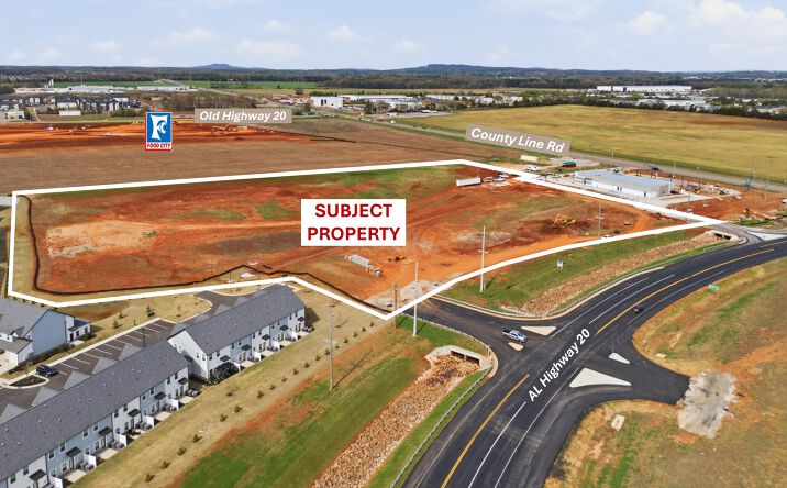 2.5 Acres on AL Hwy 20, Huntsville CAN SUBDIVIDE 1.5 - 2.5 AC