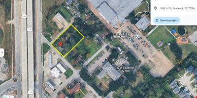 1814 1st St, Seabrook, TX 77586- Land Development Opportunity