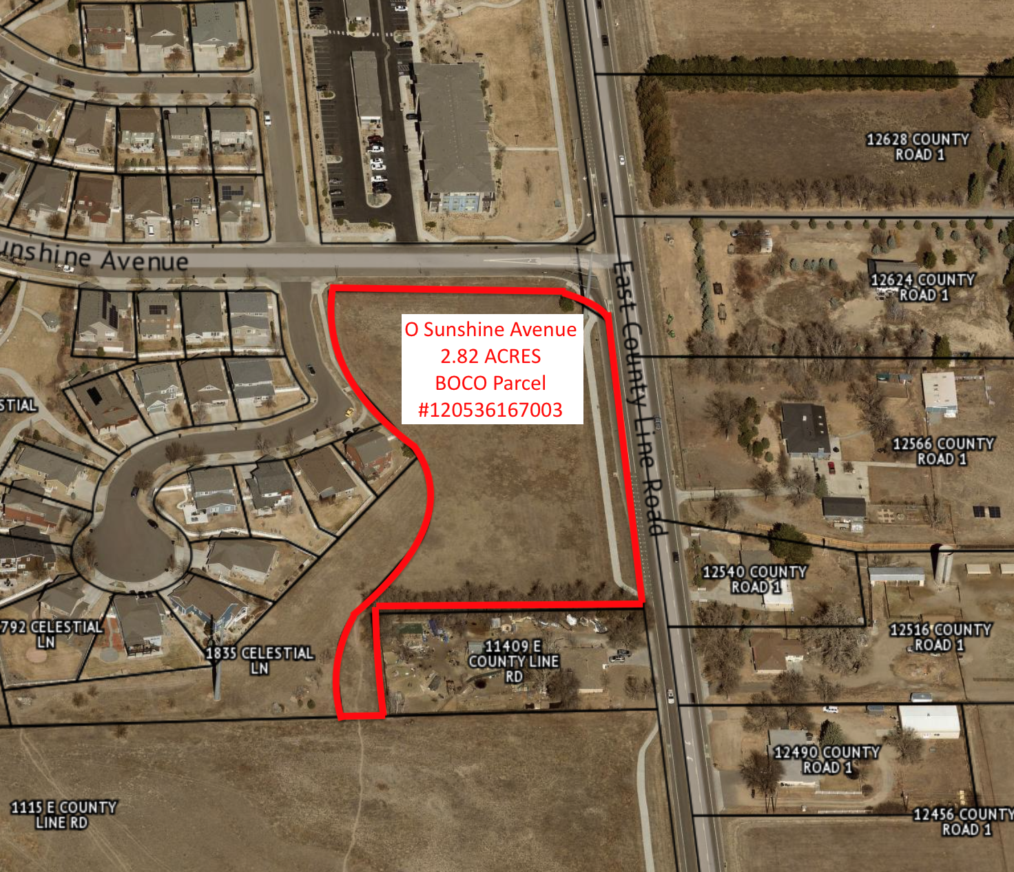 Sunshine Avenue, Longmont, CO 80504
