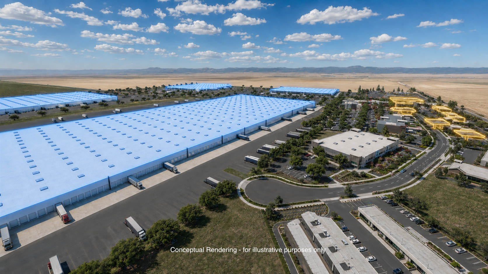 414+ Acre I-5 Logistics, Industrial & Energy Campus 