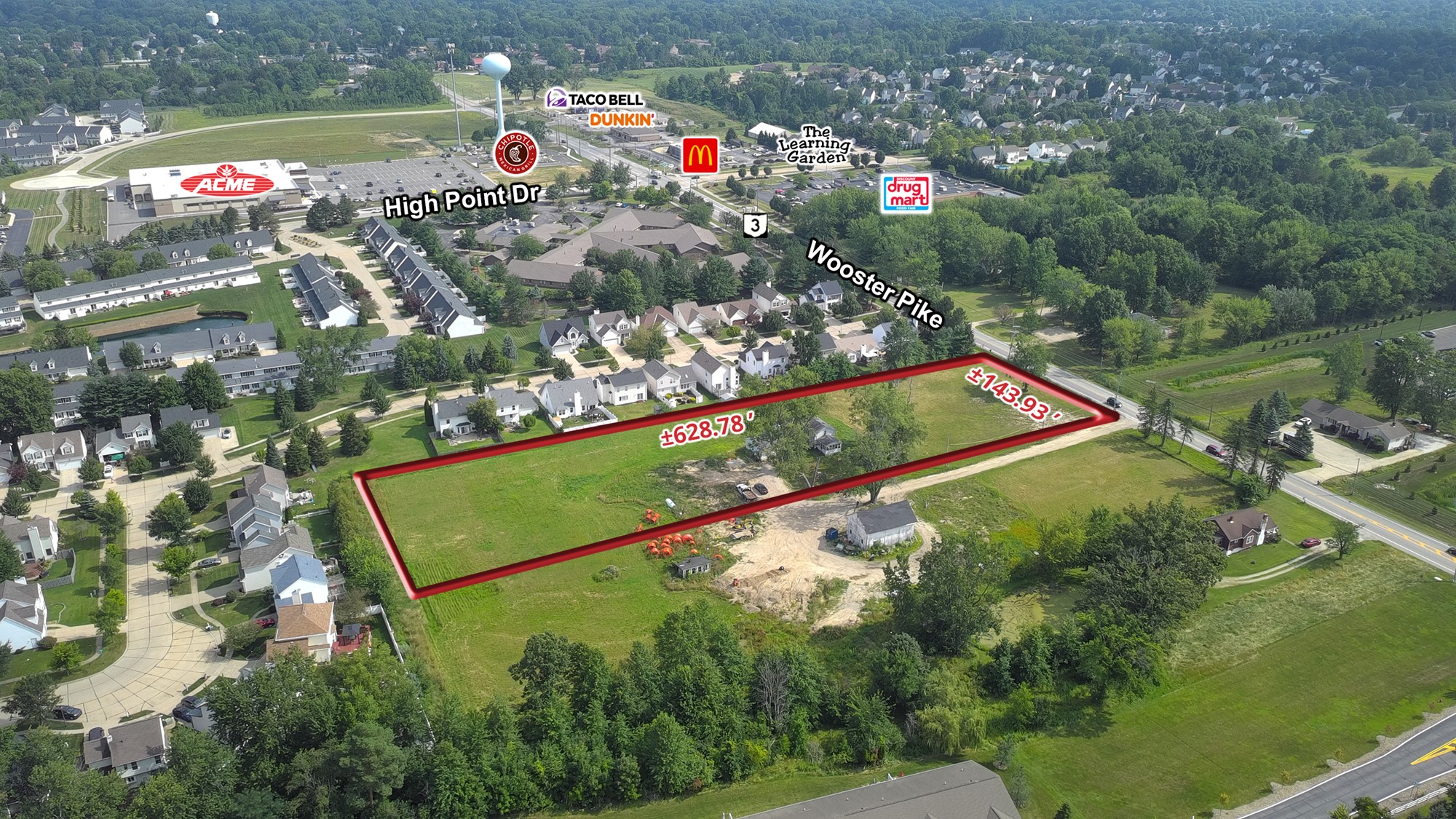 Prime Commercial Land Near Busy Roundabout
