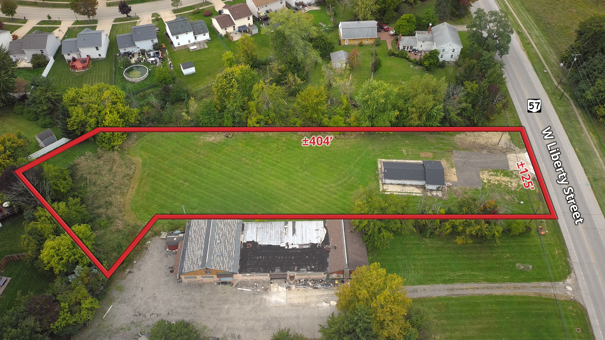 Versatile Building with Land for Sale