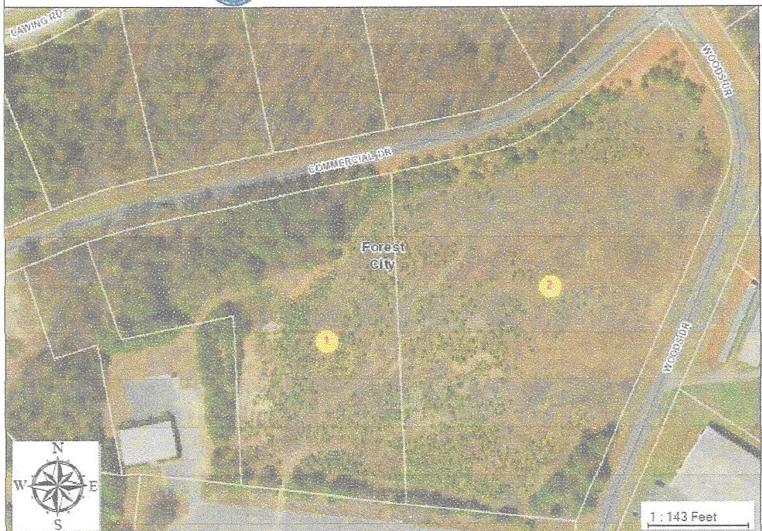 Commercial land in Forest City, NC
