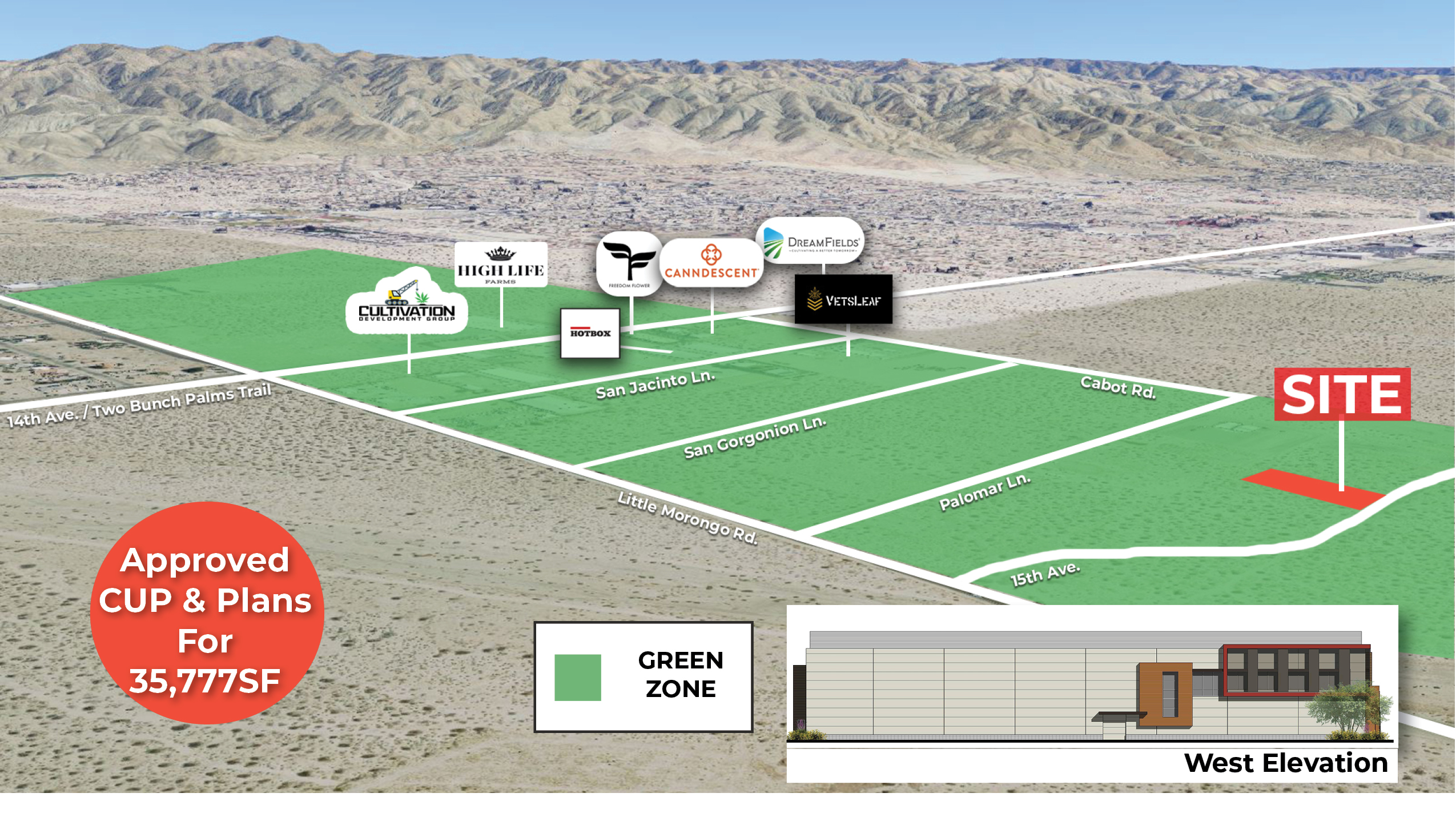Redshield Cultivation - Expired CUP for 35,777 sf Facility