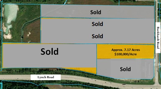 7.17 Acres at Lynch Road and North Burkhardt Road