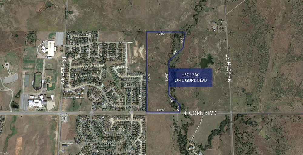 Land property in Lawton, OK