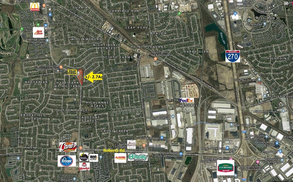 Development lot on Hilliard Rome Rd FOR SALE on 0 Hilliard Rome Rd ...