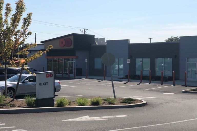 Next To Dunkin Donuts