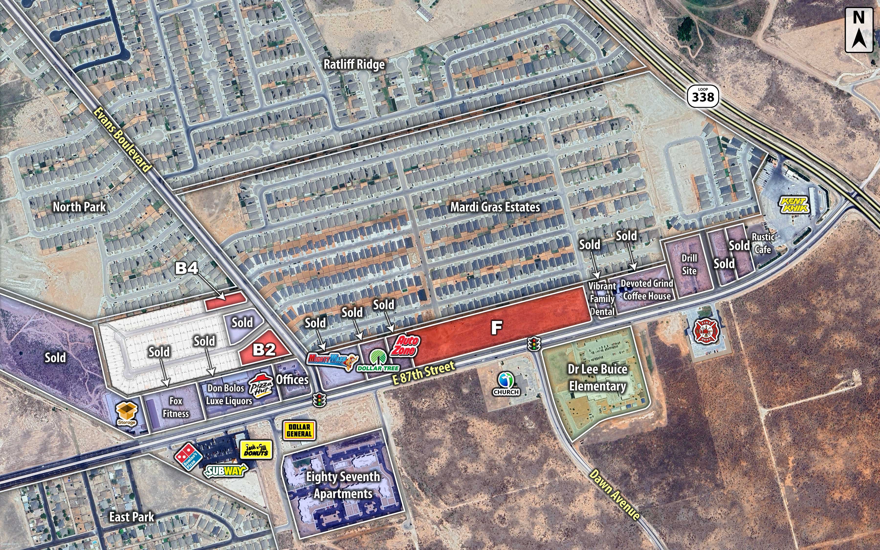 Vacant Land (0-10 Acres) in Odessa