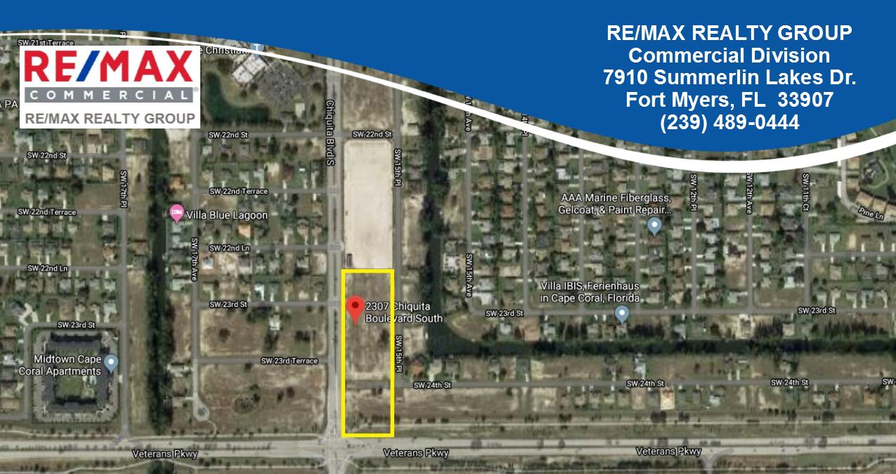 VACANT LAND - 4.8± Acres, 2307 Chiquita Boulevard S., Cape Coral, FL 33991