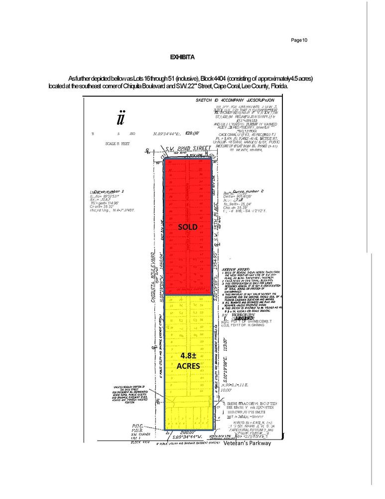 VACANT LAND - 4.8± Acres, 2307 Chiquita Boulevard S., Cape Coral, FL 33991
