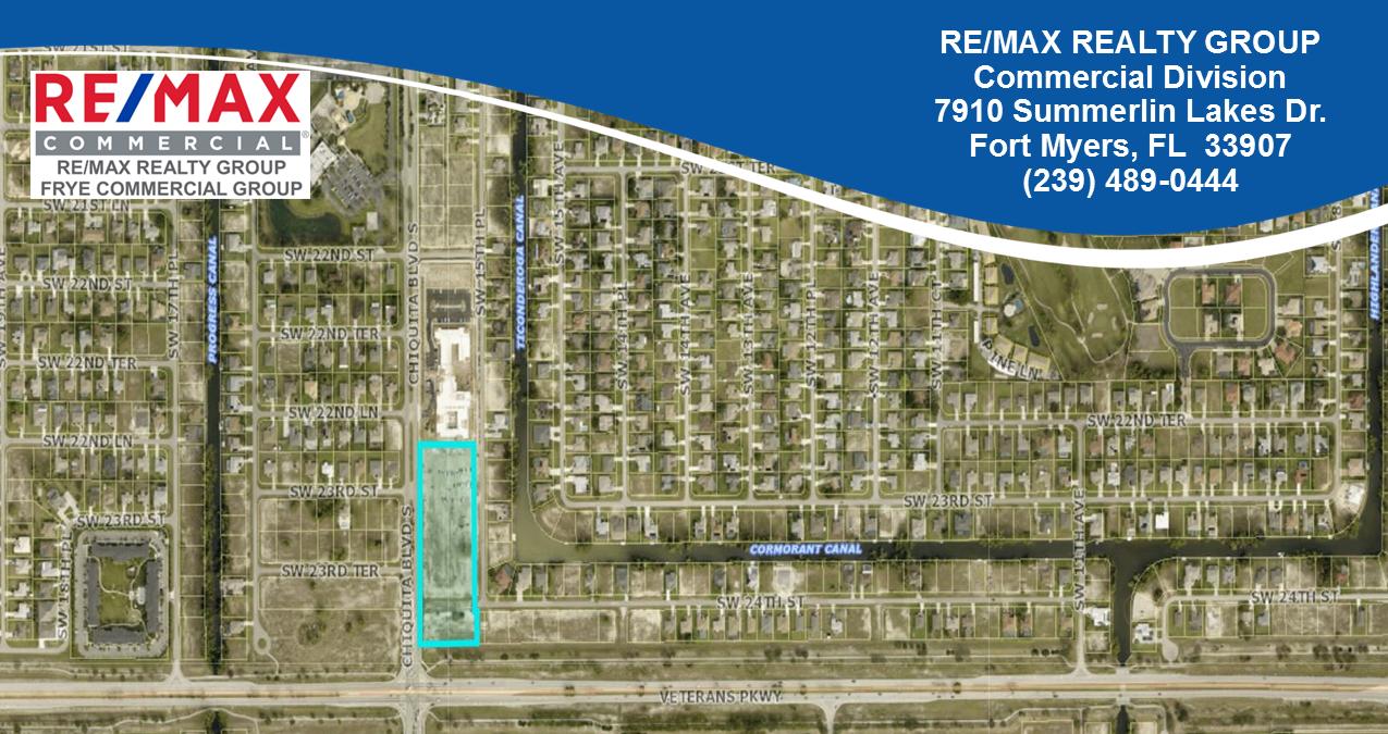 VACANT LAND - 4.8± Acres, 2307 Chiquita Boulevard S., Cape Coral, FL 33991