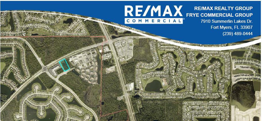 FOR SALE Commercial Corner in Cape Coral, Del Prado Boulevard, Cape Coral, FL 33909