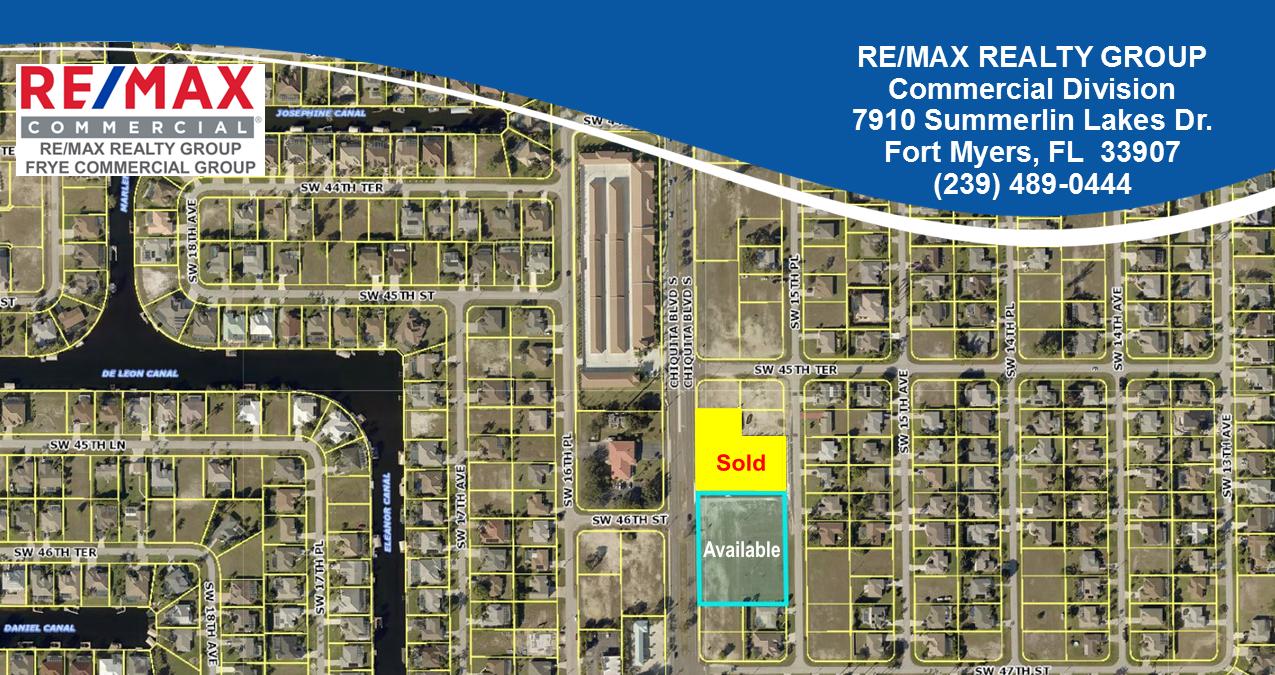 Vacant Land For Sale - 1.75± Acres, 4613 Chiquita Boulevard S., Cape Coral, FL 33914