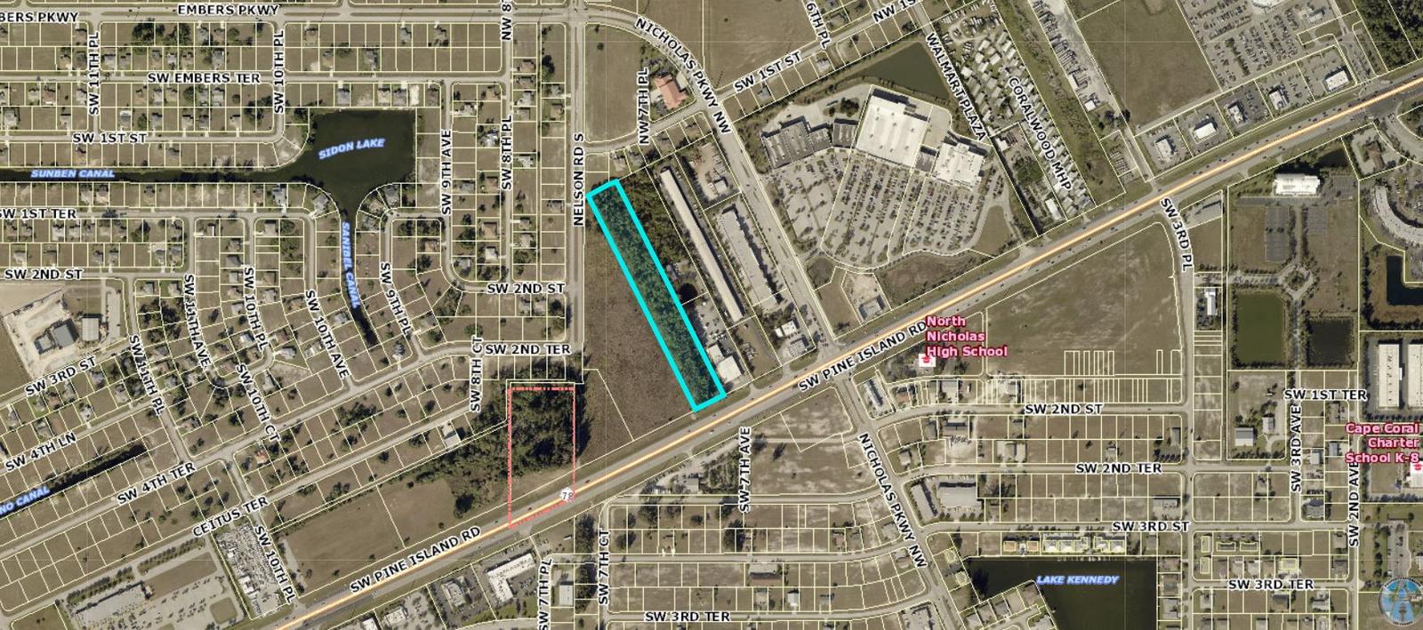 Vacant Land For Sale - 4.6± Acres, 625 SW Pine Island Road, Cape Coral, FL 33991
